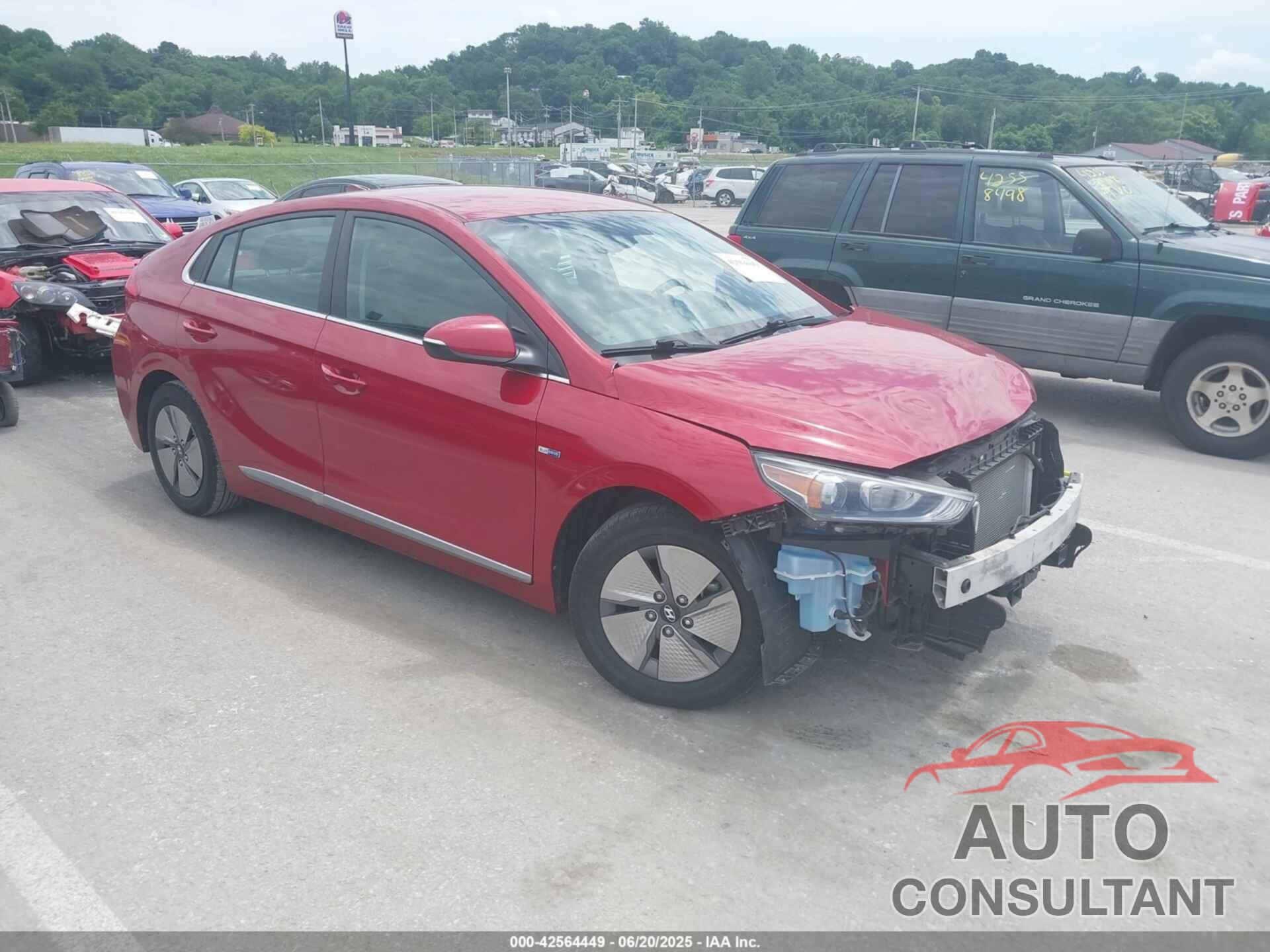 HYUNDAI IONIQ HYBRID 2020 - KMHC75LC6LU209327