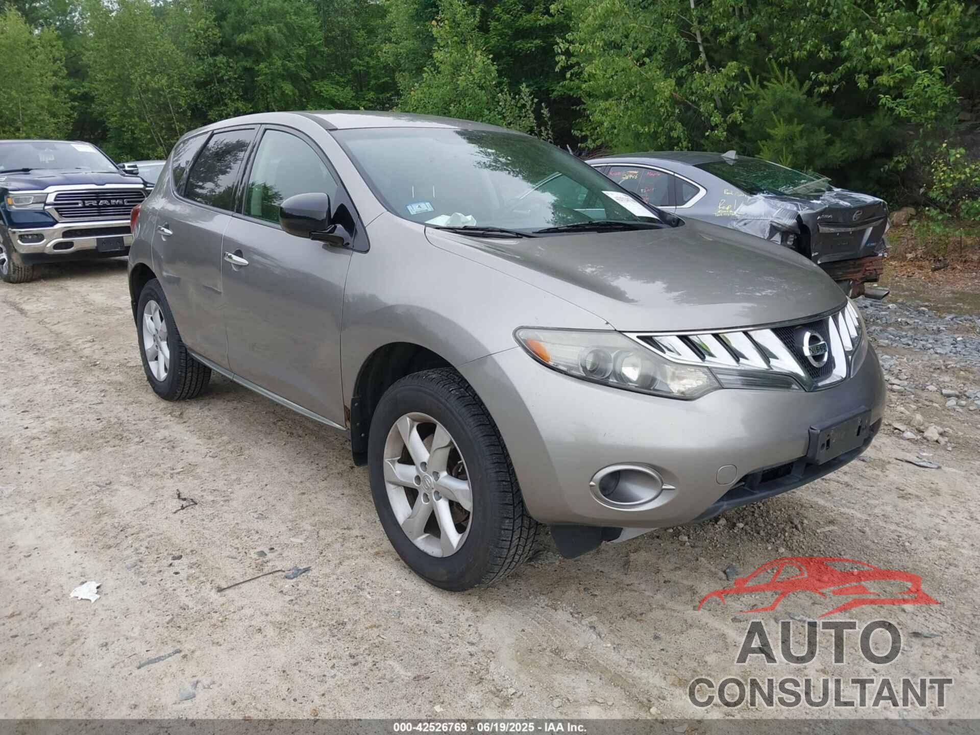 NISSAN MURANO 2010 - JN8AZ1MW2AW106077