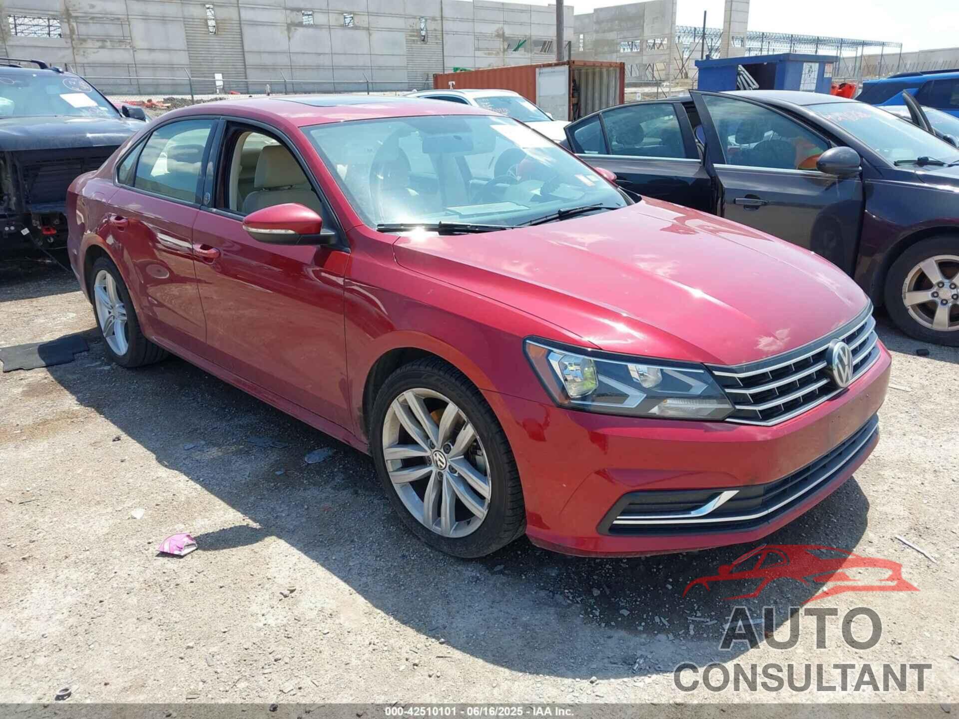 VOLKSWAGEN PASSAT 2019 - 1VWLA7A36KC008047