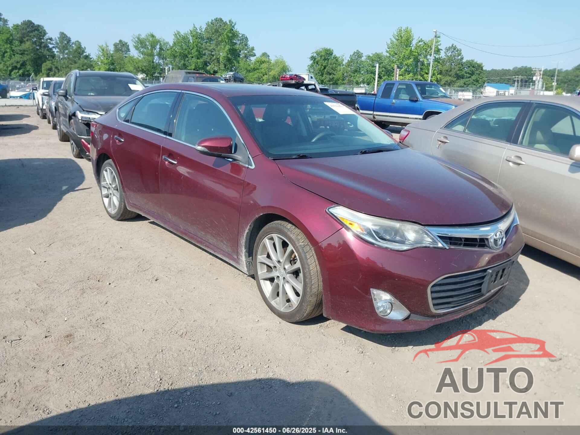 TOYOTA AVALON 2014 - 4T1BK1EB5EU098229