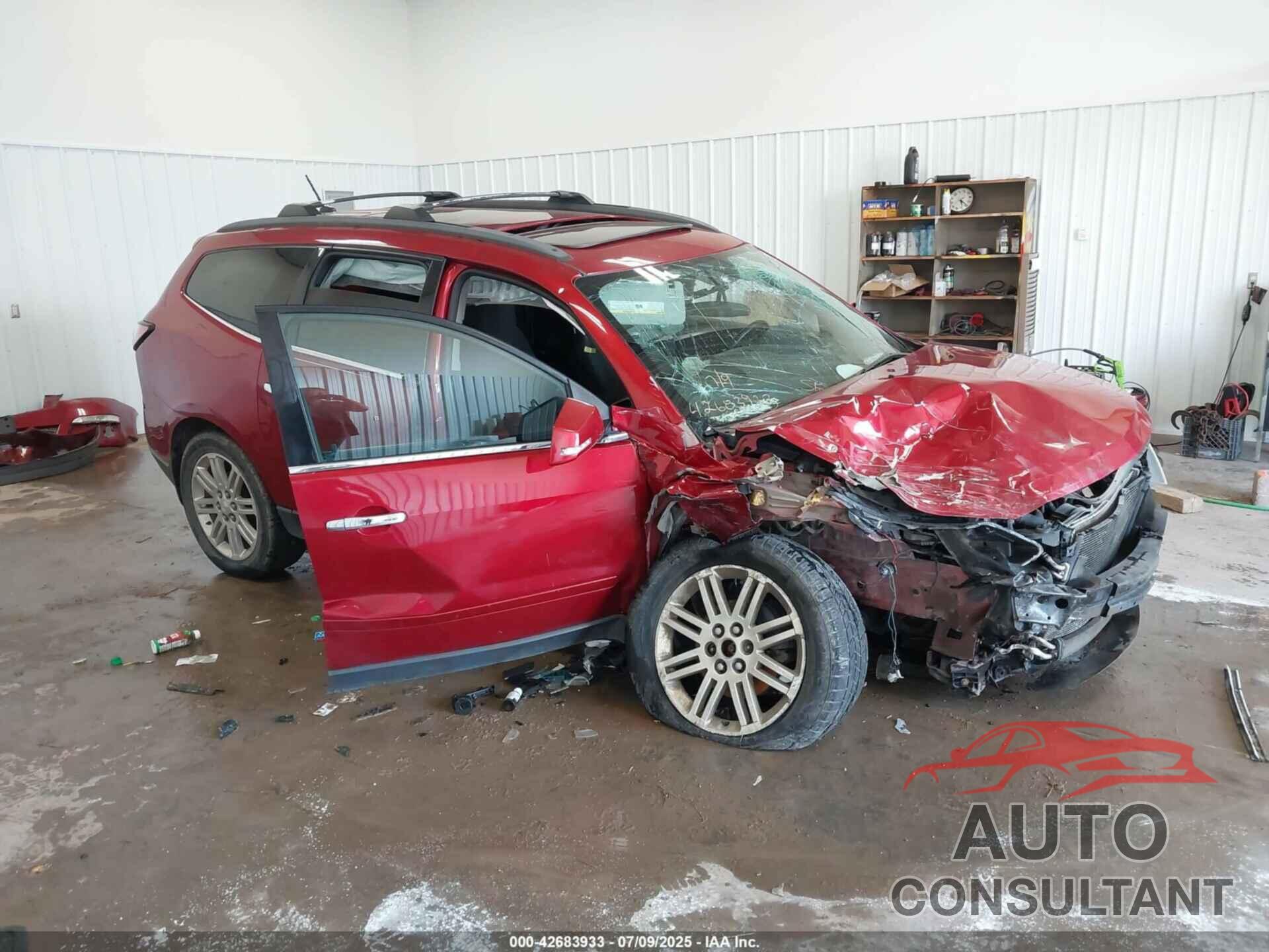 CHEVROLET TRAVERSE 2013 - 1GNKVGKD2DJ123860