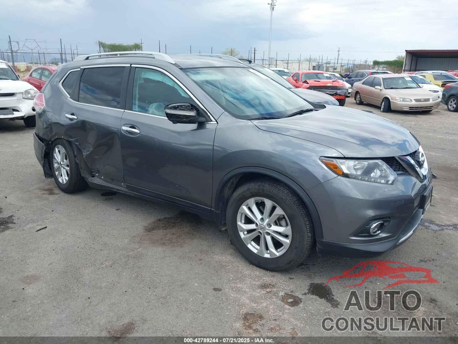 NISSAN ROGUE 2015 - 5N1AT2MVXFC897859