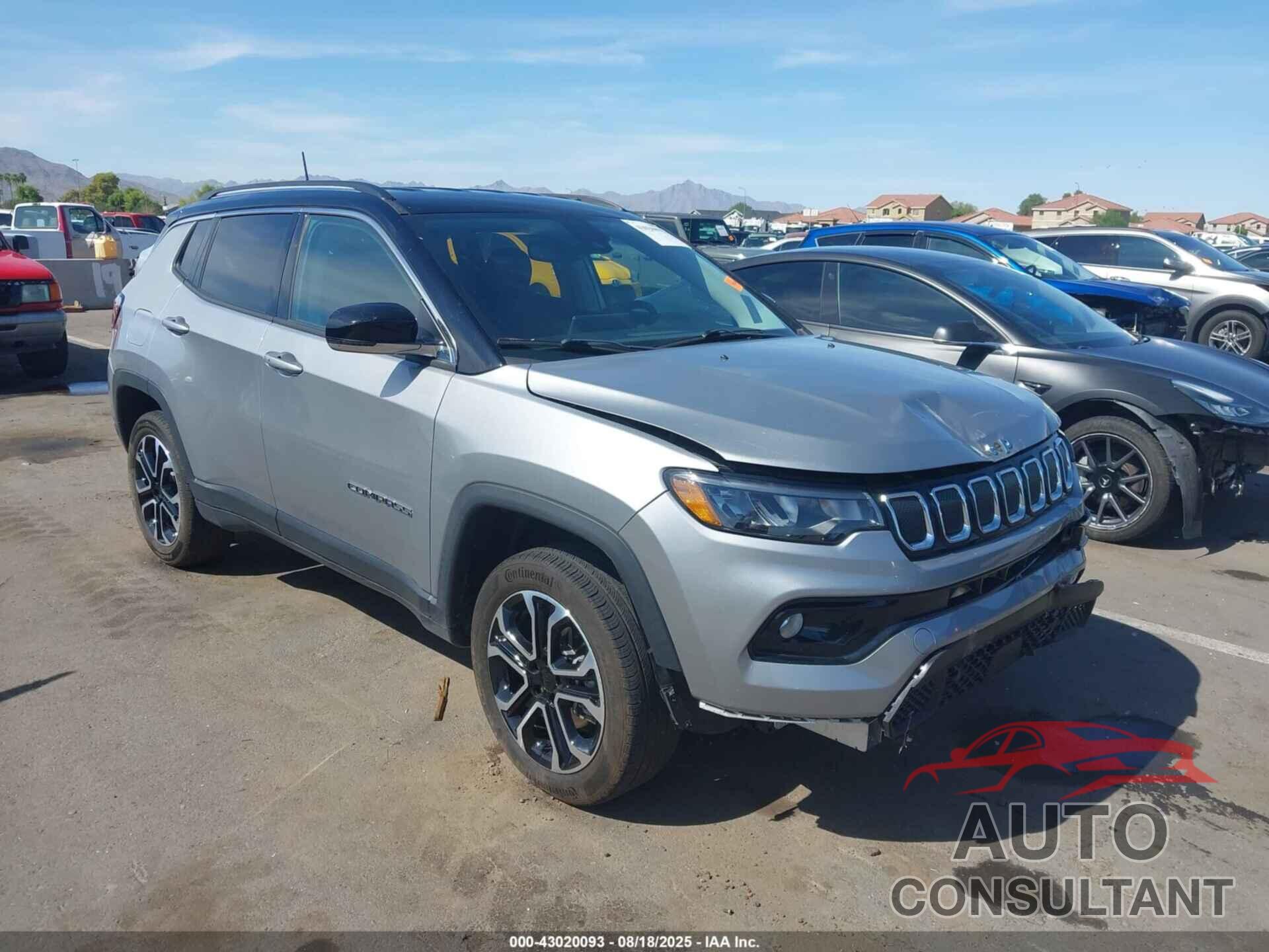 JEEP COMPASS 2022 - 3C4NJDCB8NT155493