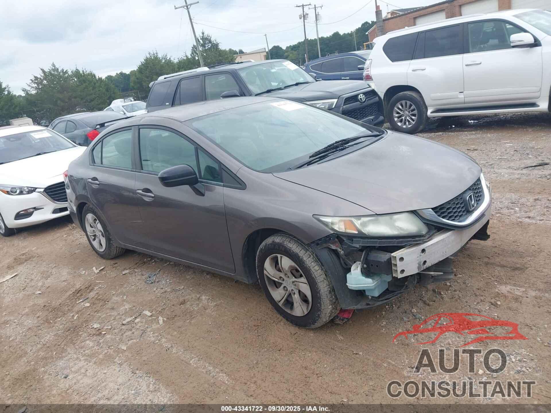 HONDA CIVIC 2014 - 2HGFB2F57EH525144
