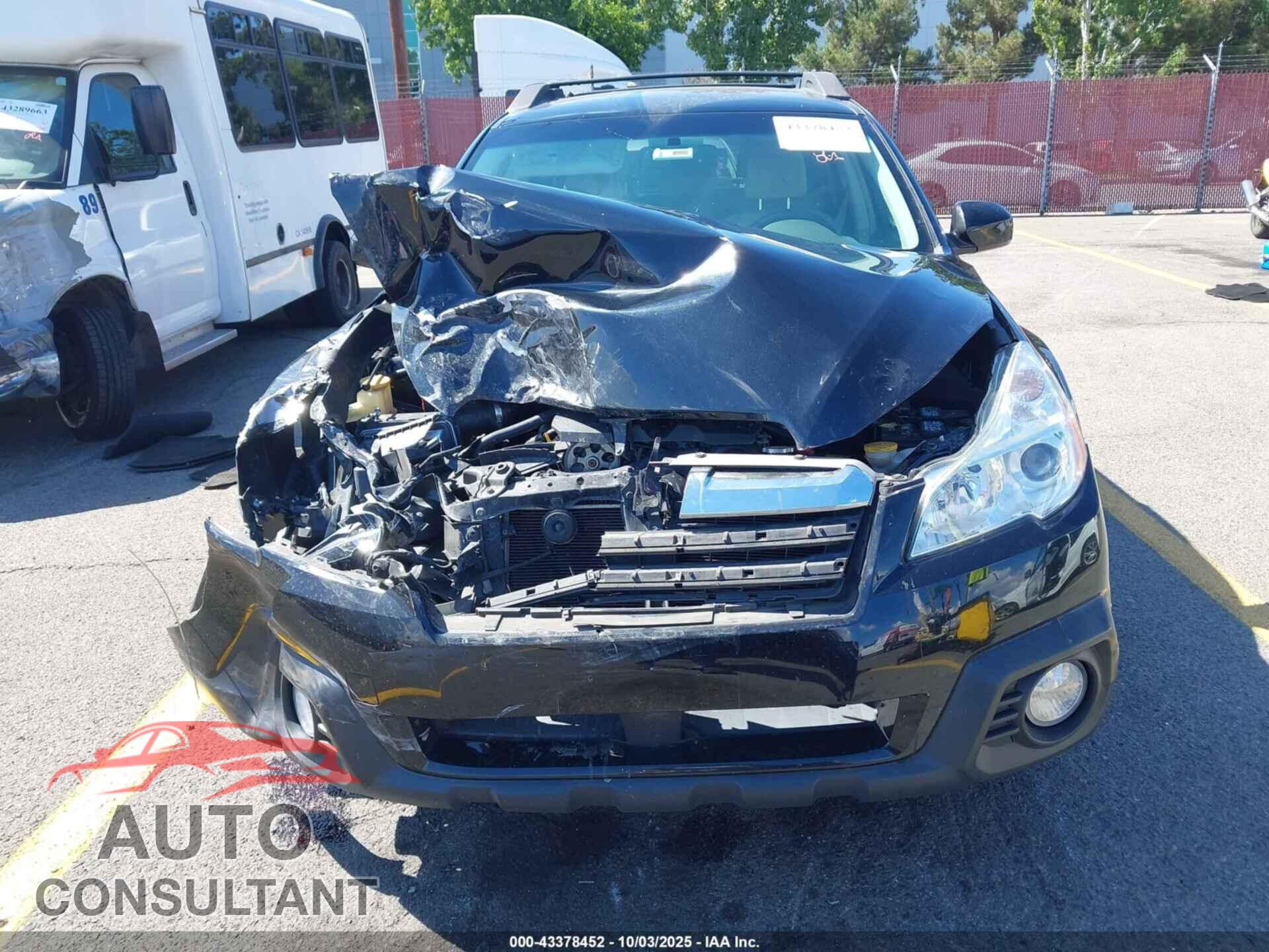 SUBARU OUTBACK 2013 - 4S4BRBGC8D3310391