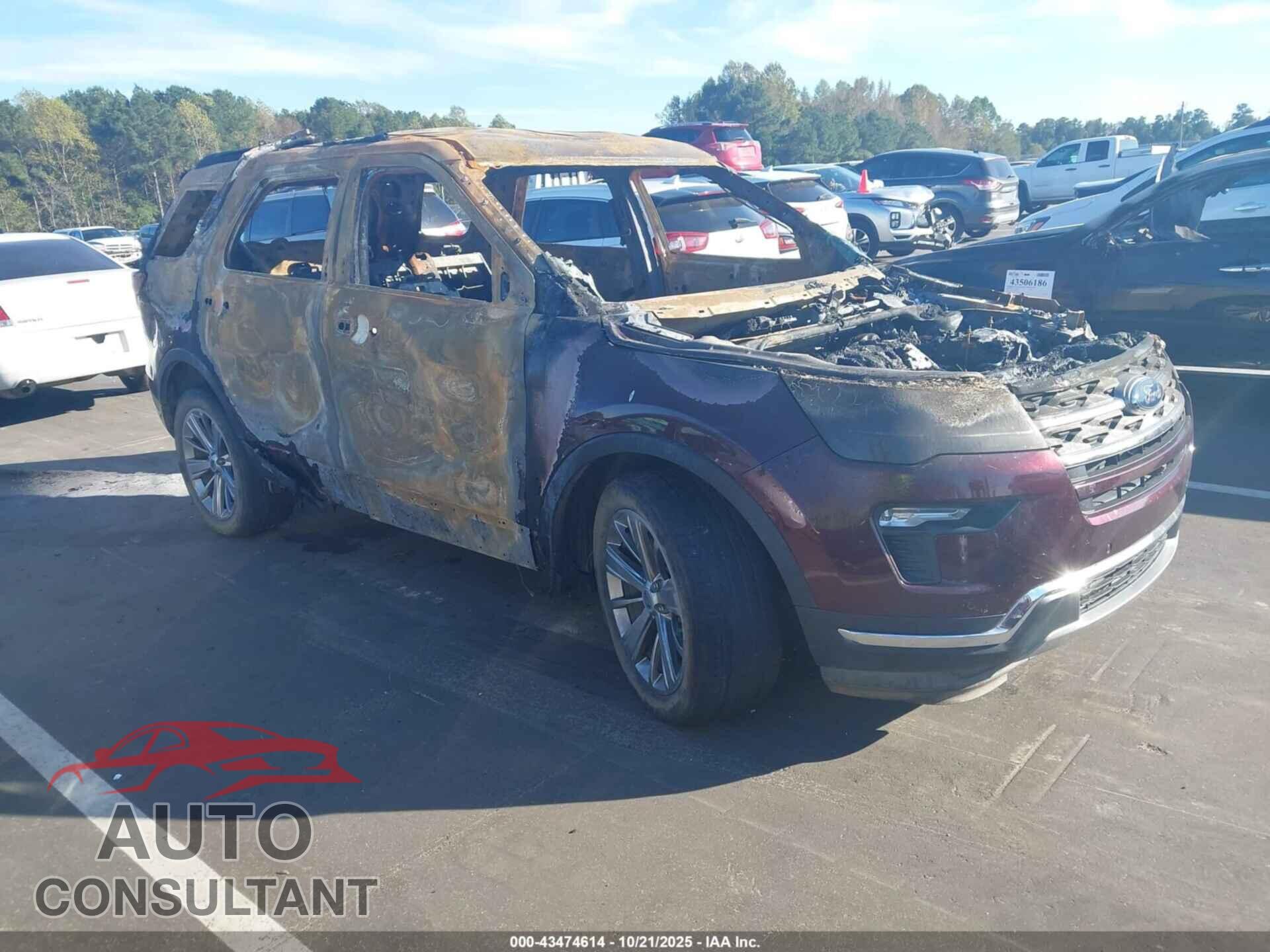 FORD EXPLORER 2018 - 1FM5K8F87JGB38957