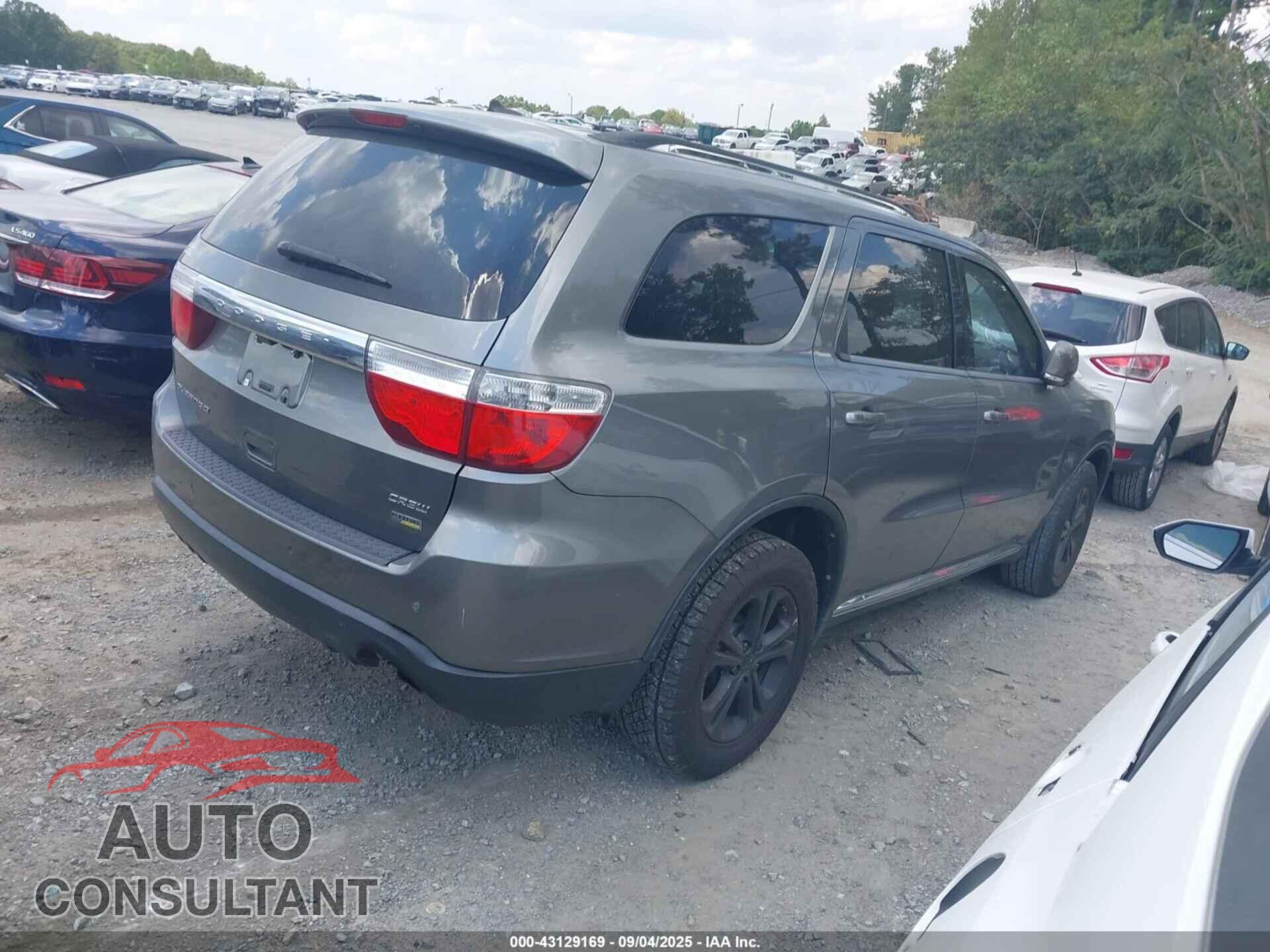 DODGE DURANGO 2011 - 1D4RD4GG3BC740328