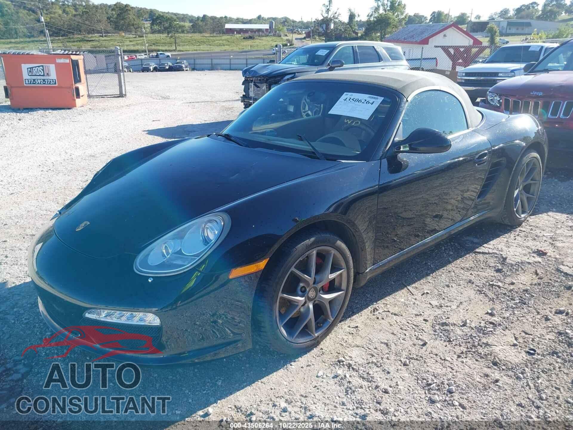 PORSCHE BOXSTER 2011 - WP0CB2A80BS730067