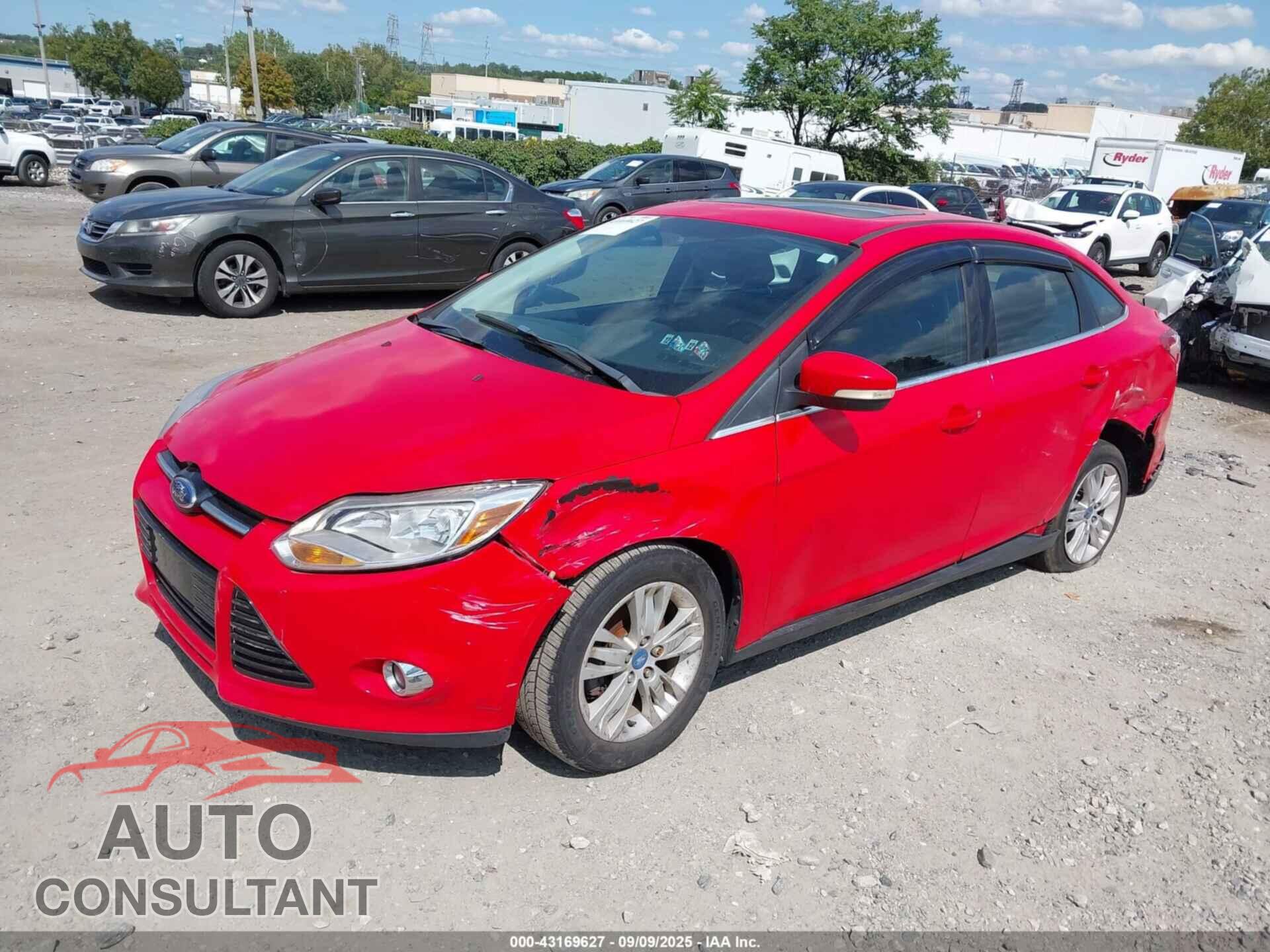 FORD FOCUS 2012 - 1FAHP3H23CL183988
