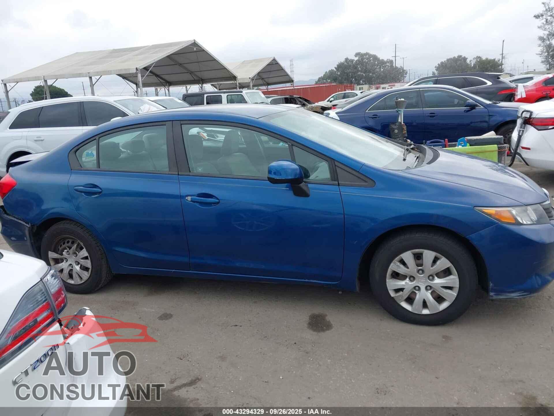 HONDA CIVIC 2012 - 19XFB2F51CE361994