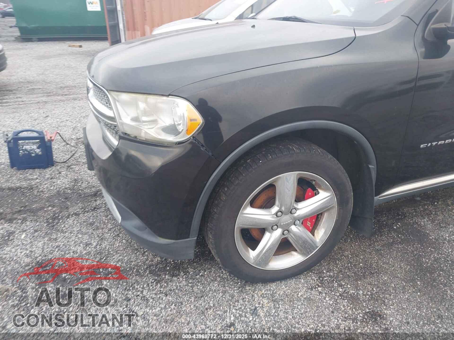 DODGE DURANGO 2012 - 1C4SDJET0CC211658