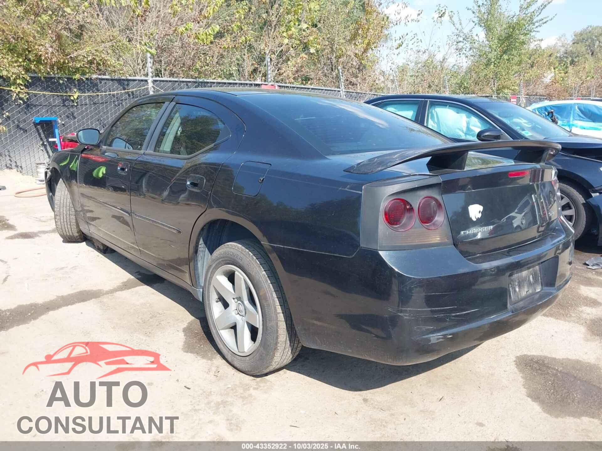 DODGE CHARGER 2009 - 2B3KA43D19H514008