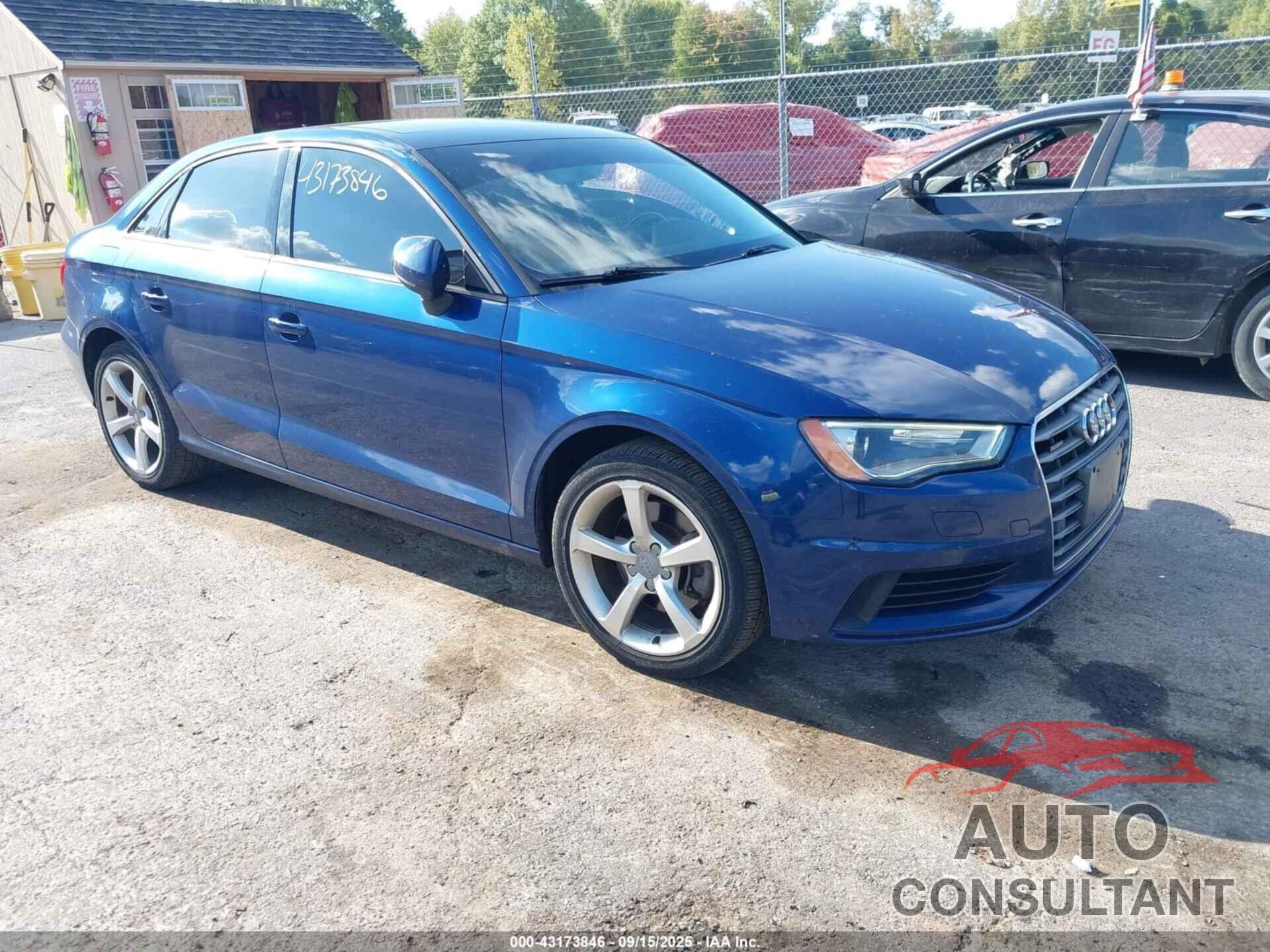 AUDI A3 2016 - WAUB8GFF9G1023039
