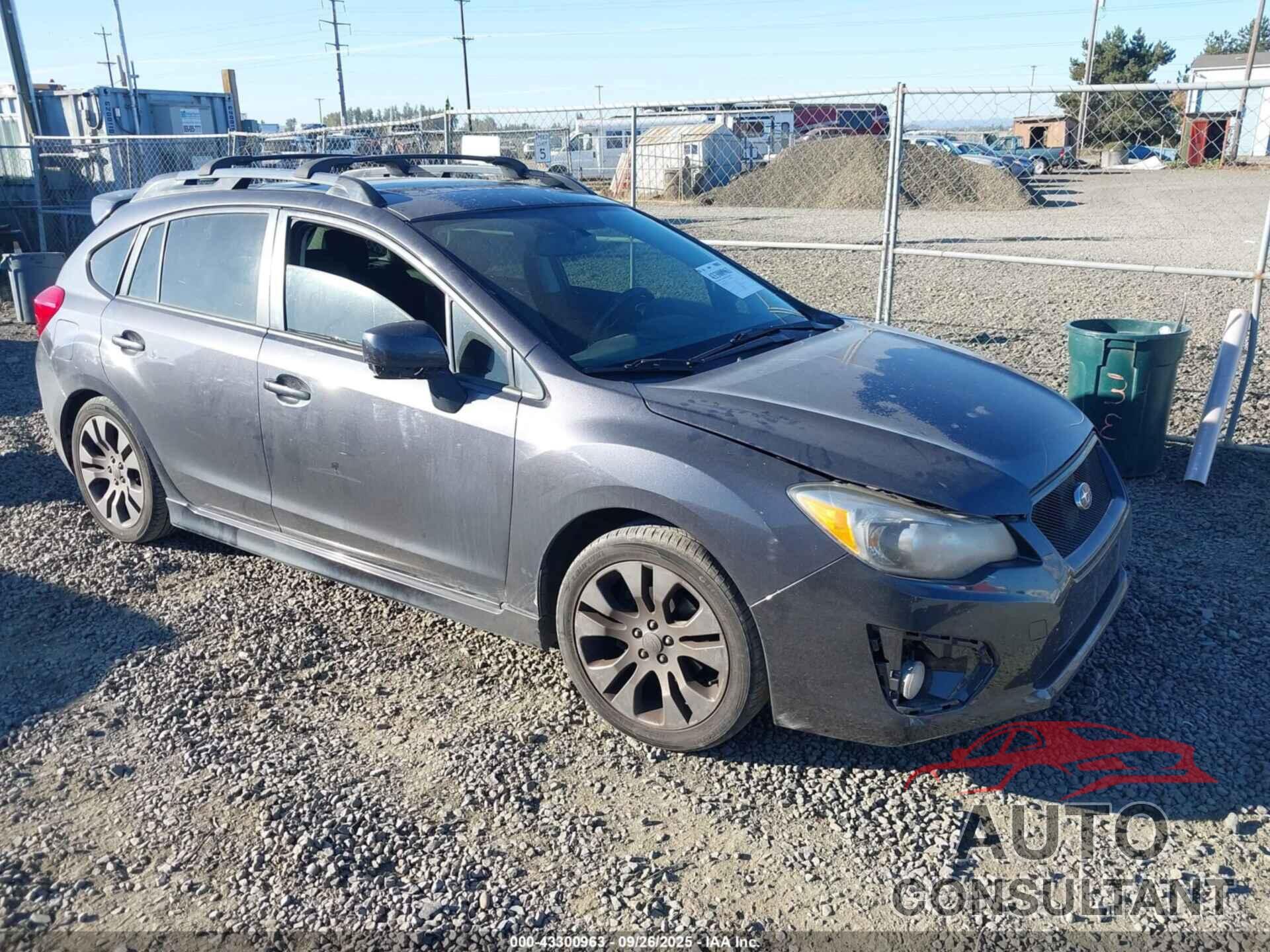 SUBARU IMPREZA 2014 - JF1GPAS63E8288239
