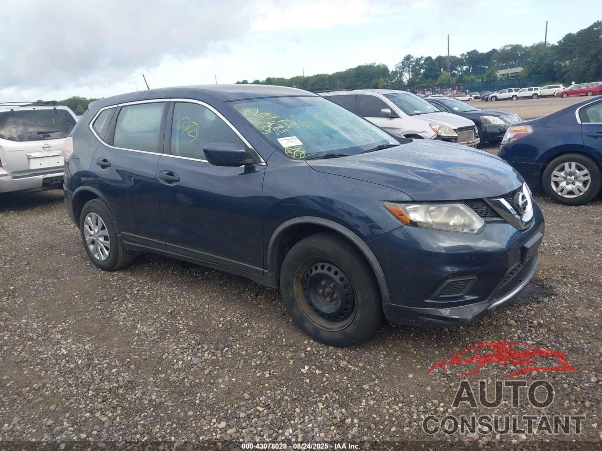 NISSAN ROGUE 2016 - KNMAT2MV7GP694832