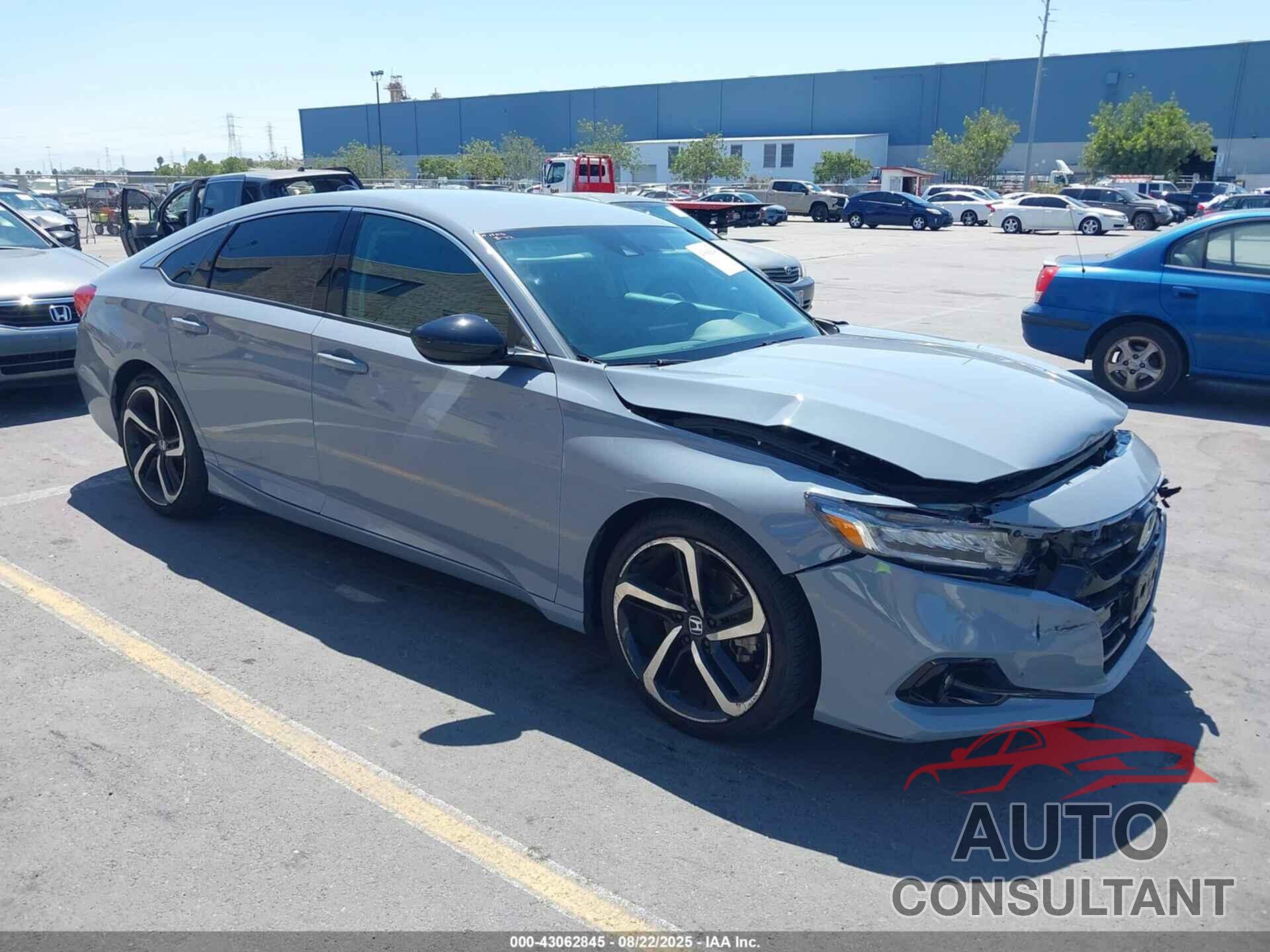 HONDA ACCORD 2021 - 1HGCV1F48MA118491