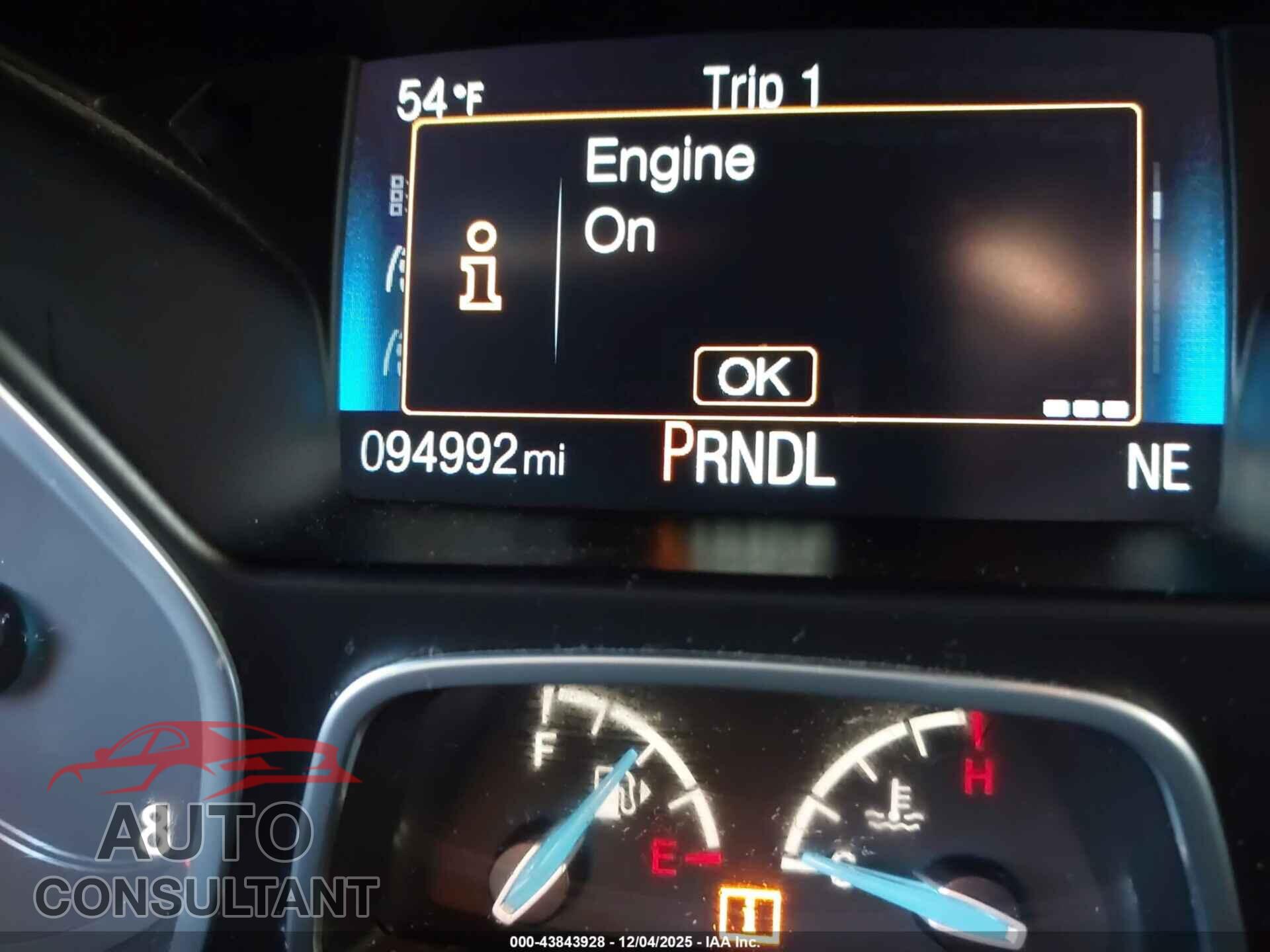 FORD FOCUS 2016 - 1FADP3F2XGL269077