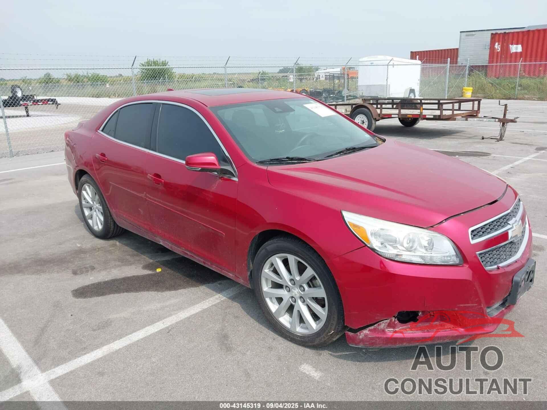 CHEVROLET MALIBU 2013 - 1G11G5SXXDF262465