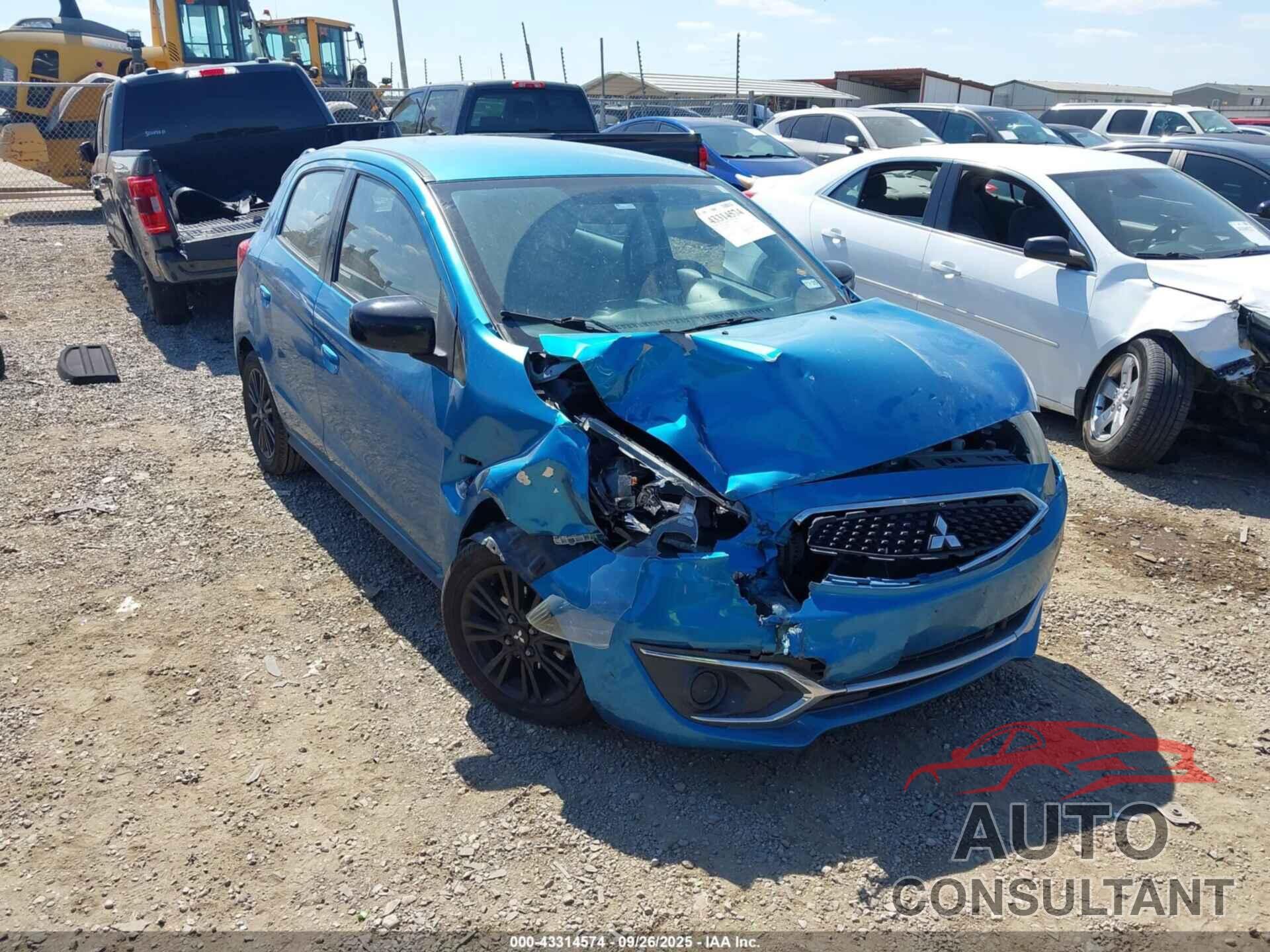 MITSUBISHI MIRAGE 2019 - ML32A5HJ5KH002446