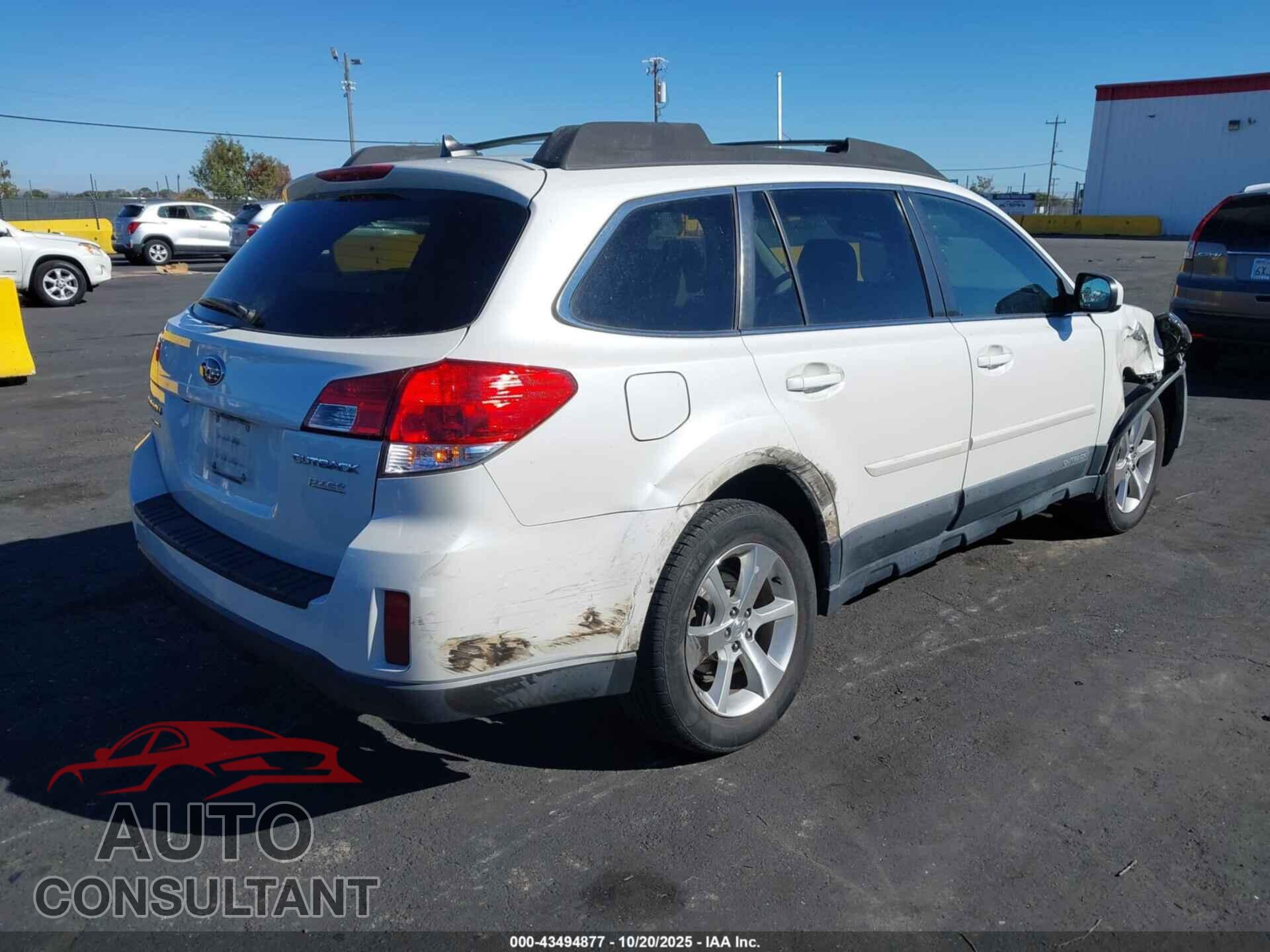 SUBARU OUTBACK 2014 - 4S4BRBLCXE3229447