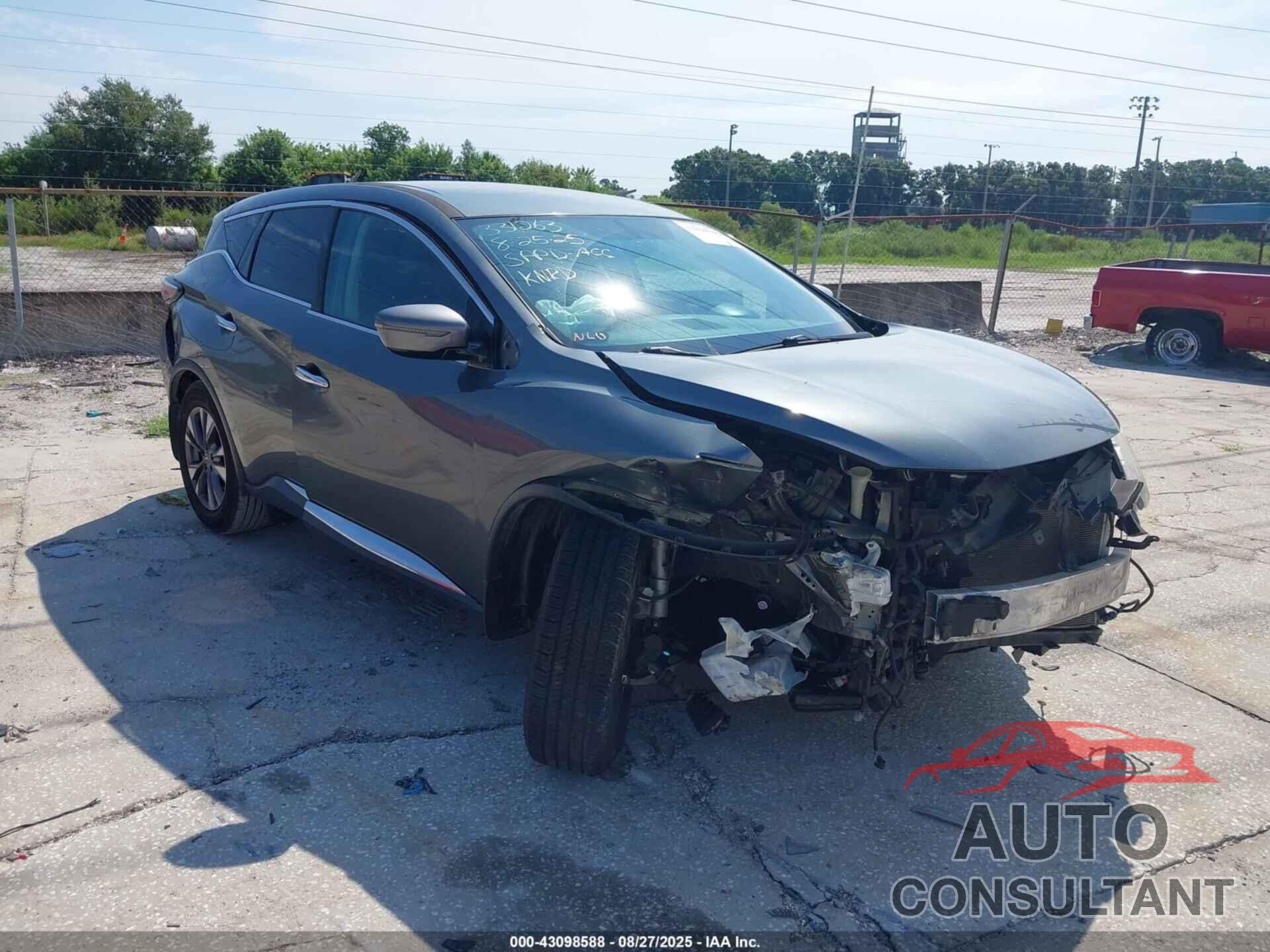 NISSAN MURANO 2016 - 5N1AZ2MG8GN113880