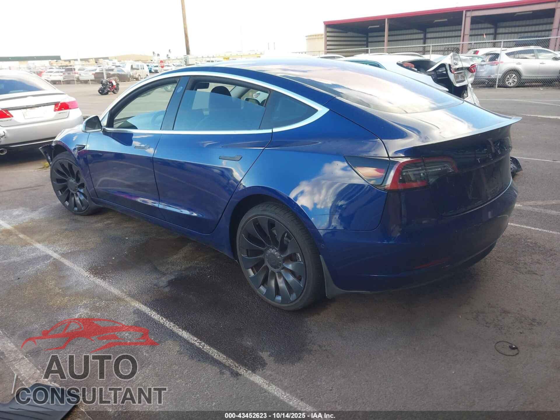 TESLA MODEL 3 2018 - 5YJ3E1EA1JF004308