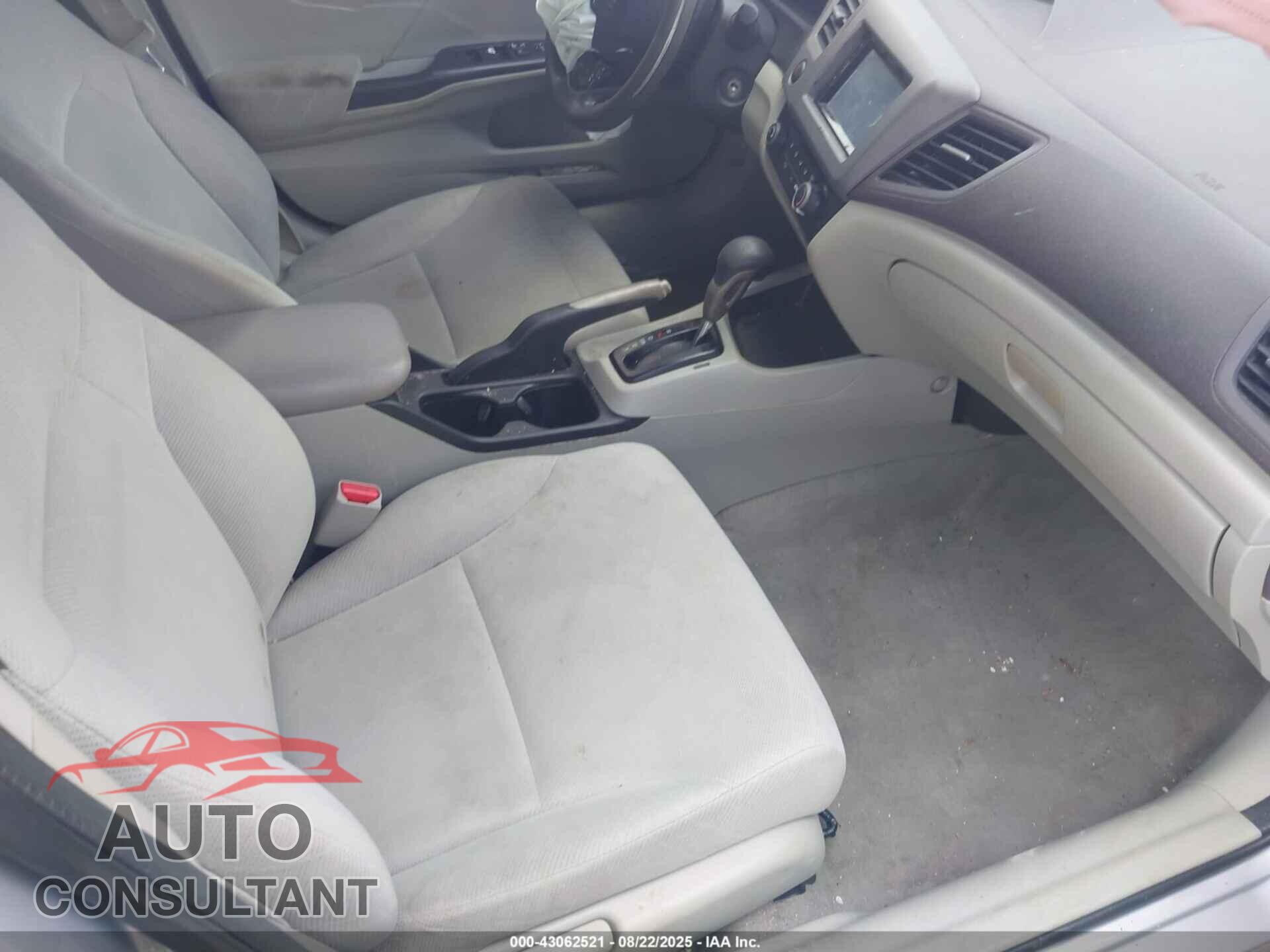 HONDA CIVIC 2012 - 19XFB2F5XCE077795