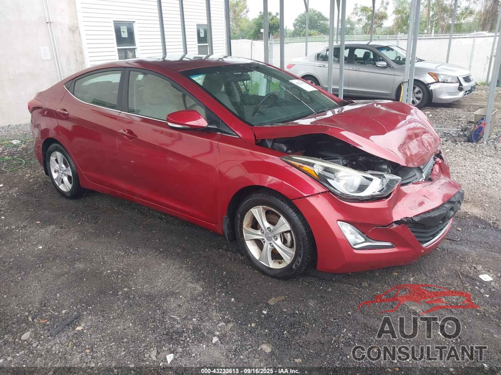 HYUNDAI ELANTRA 2016 - 5NPDH4AE8GH791791