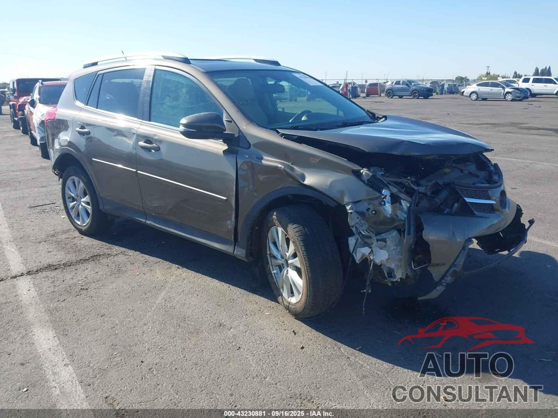 TOYOTA RAV4 2013 - 2T3DFREV4DW119079
