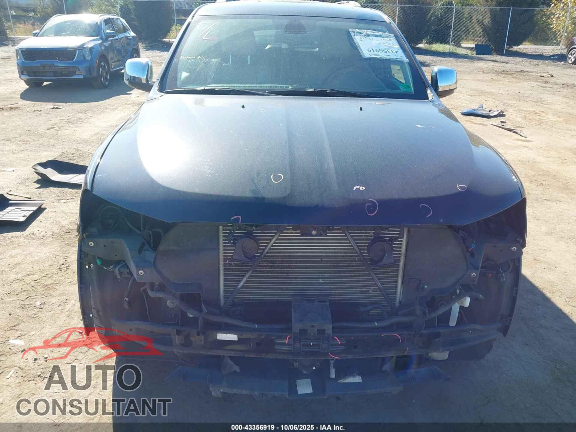 DODGE DURANGO 2012 - 1C4SDJET6CC286168
