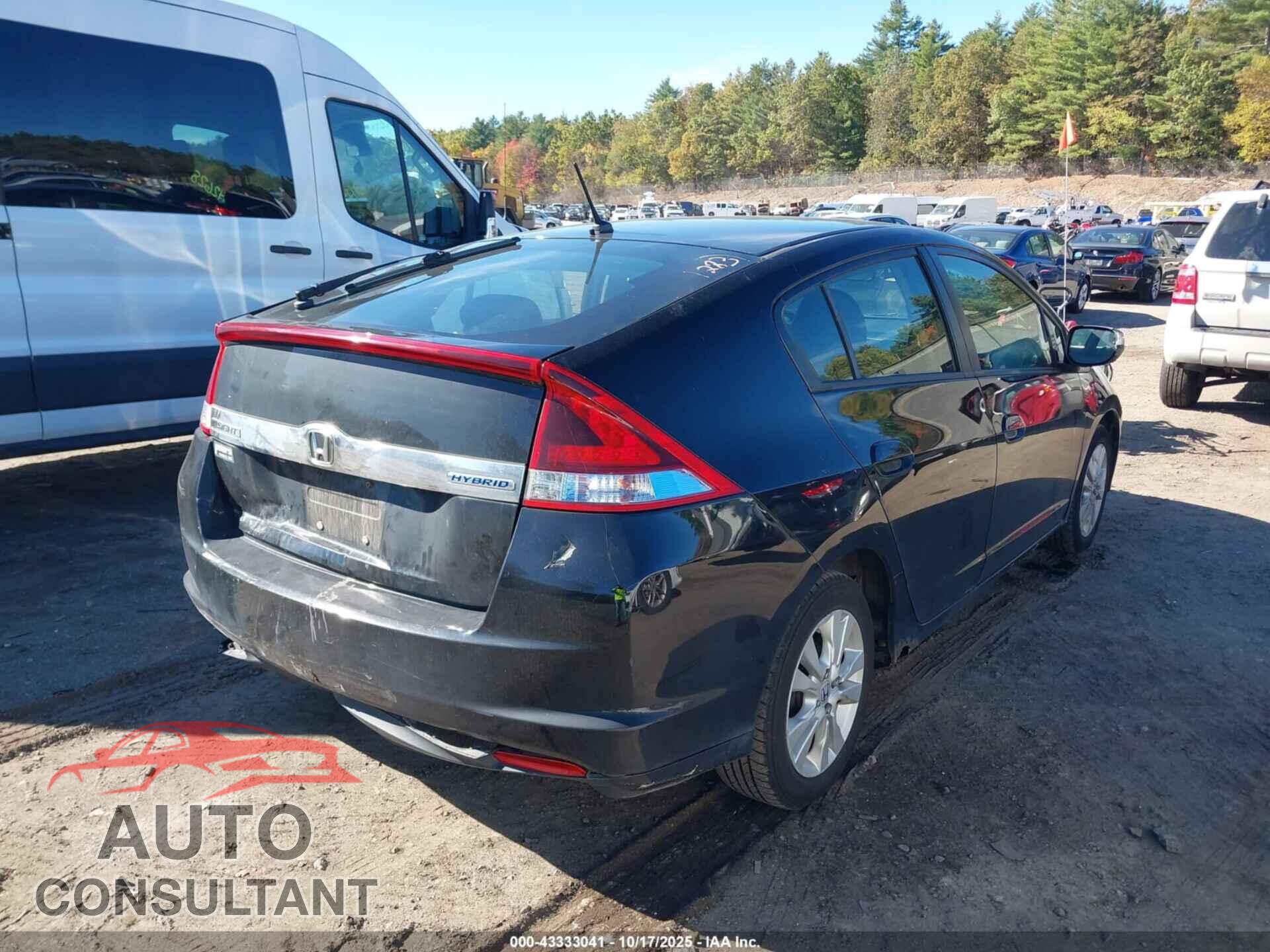 HONDA INSIGHT 2012 - JHMZE2H75CS006597