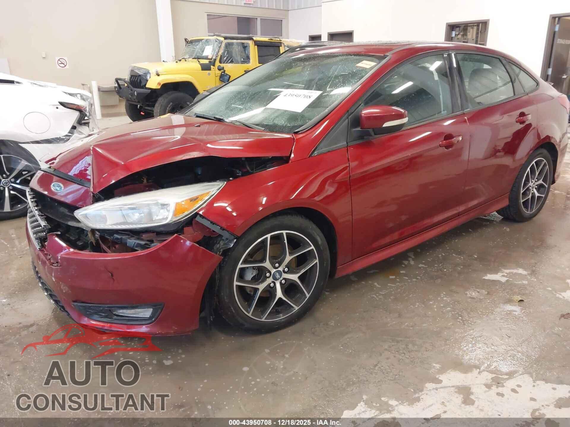 FORD FOCUS 2015 - 1FADP3F23FL291713