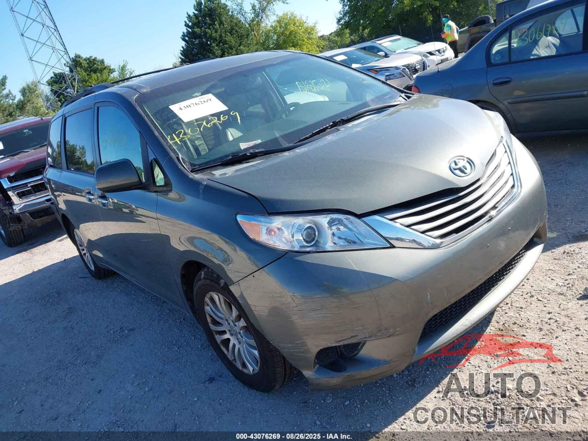 TOYOTA SIENNA 2011 - 5TDYK3DC2BS162683