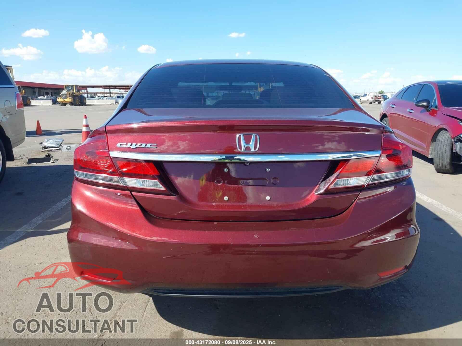 HONDA CIVIC 2014 - 19XFB2F94EE078933