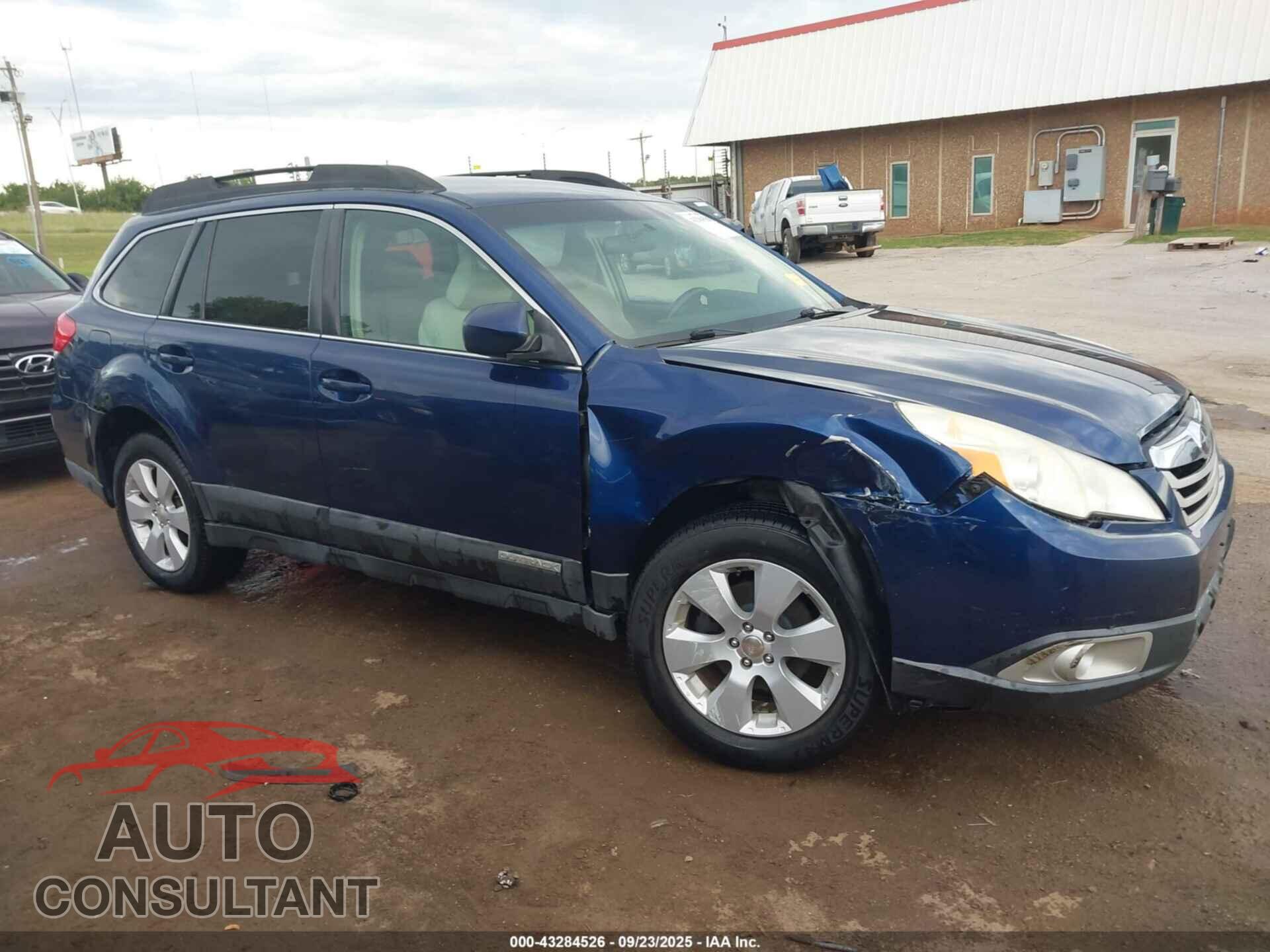 SUBARU OUTBACK 2011 - 4S4BRBCC5B3313106