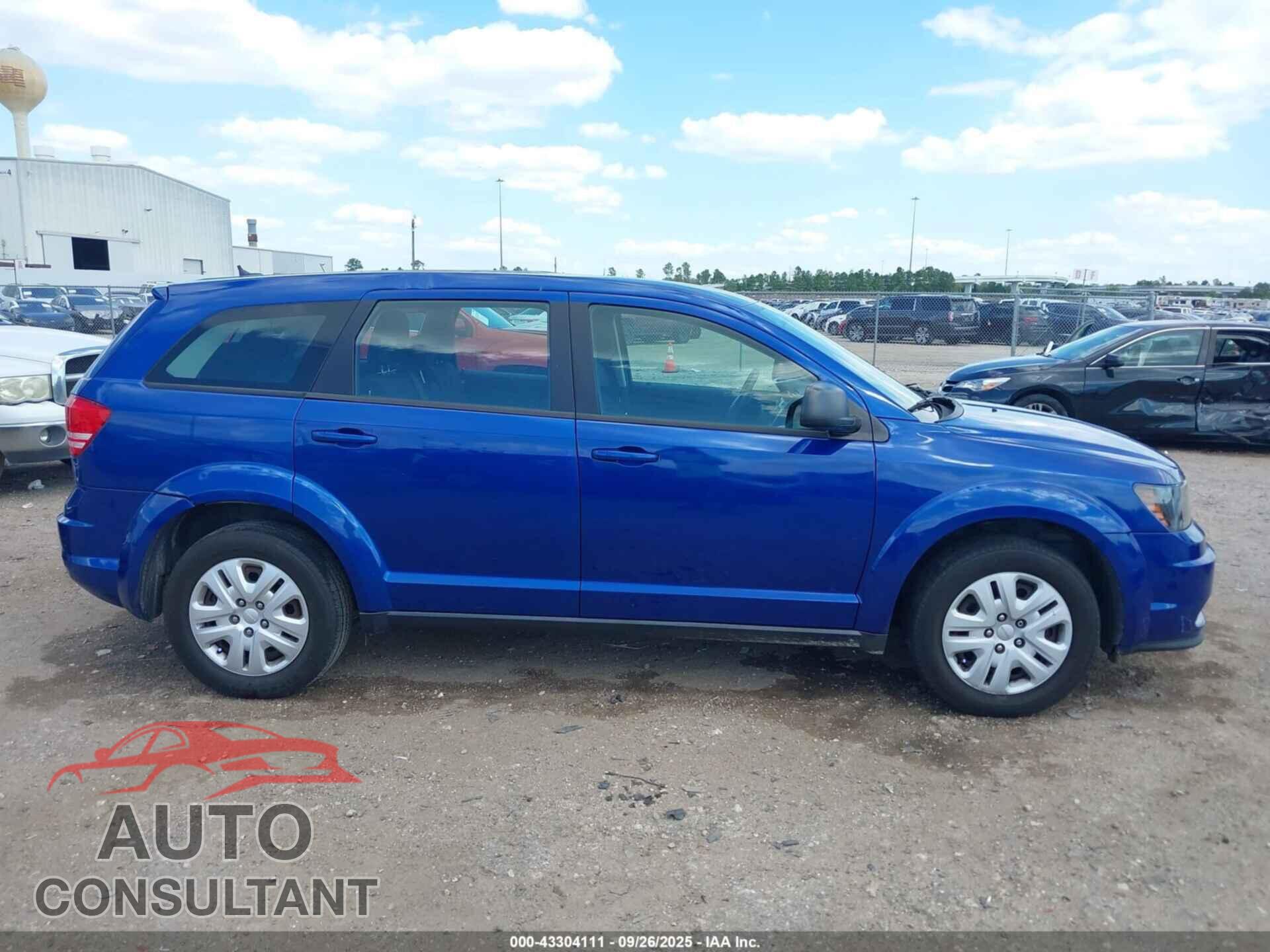 DODGE JOURNEY 2015 - 3C4PDCAB7FT630274