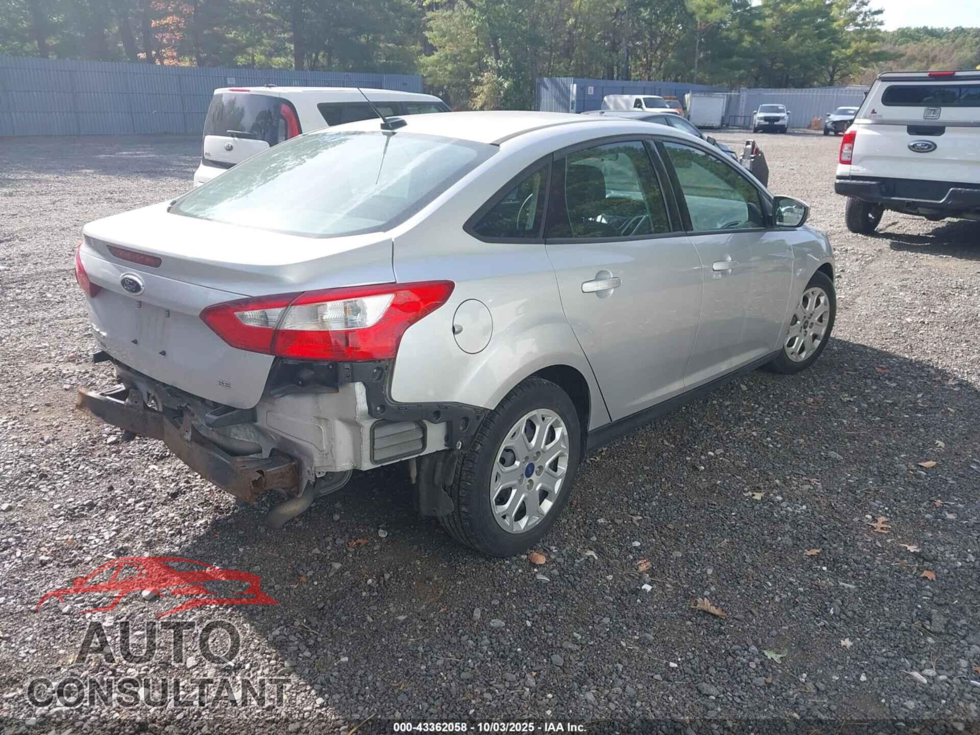 FORD FOCUS 2012 - 1FAHP3F29CL442096