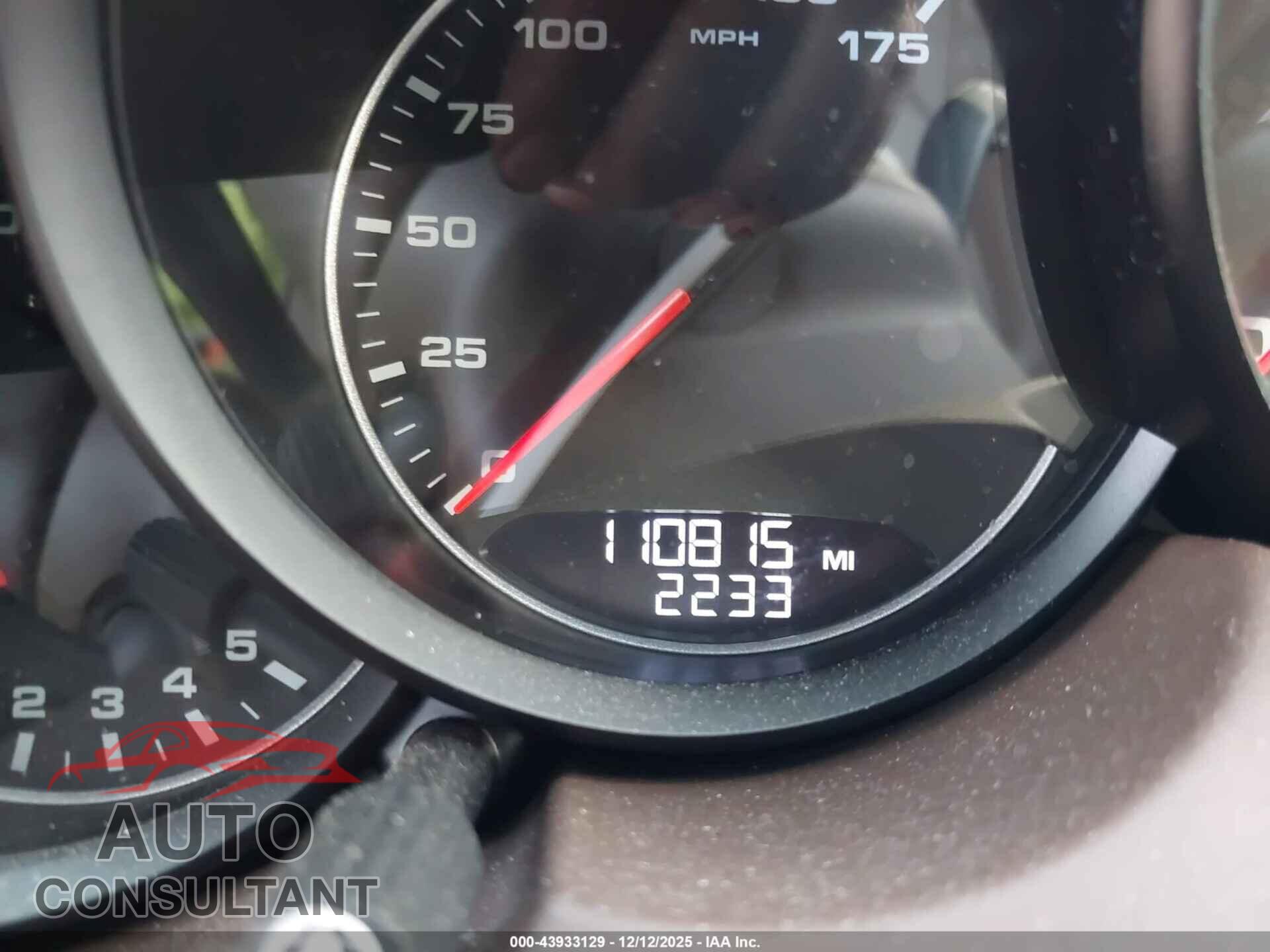 PORSCHE CAYENNE 2013 - WP1AA2A20DLA05327