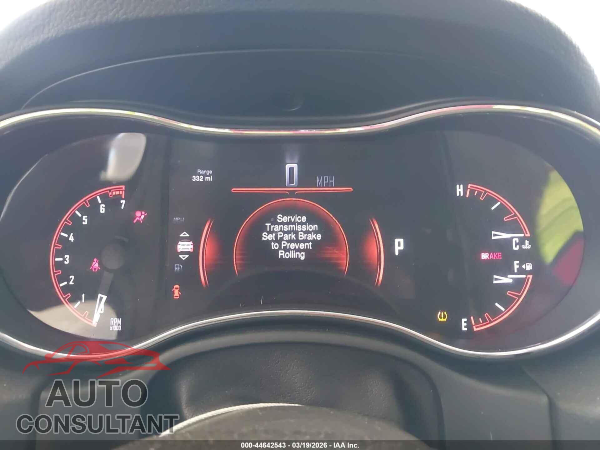 DODGE DURANGO 2015 - 1C4RDJDG0FC690249