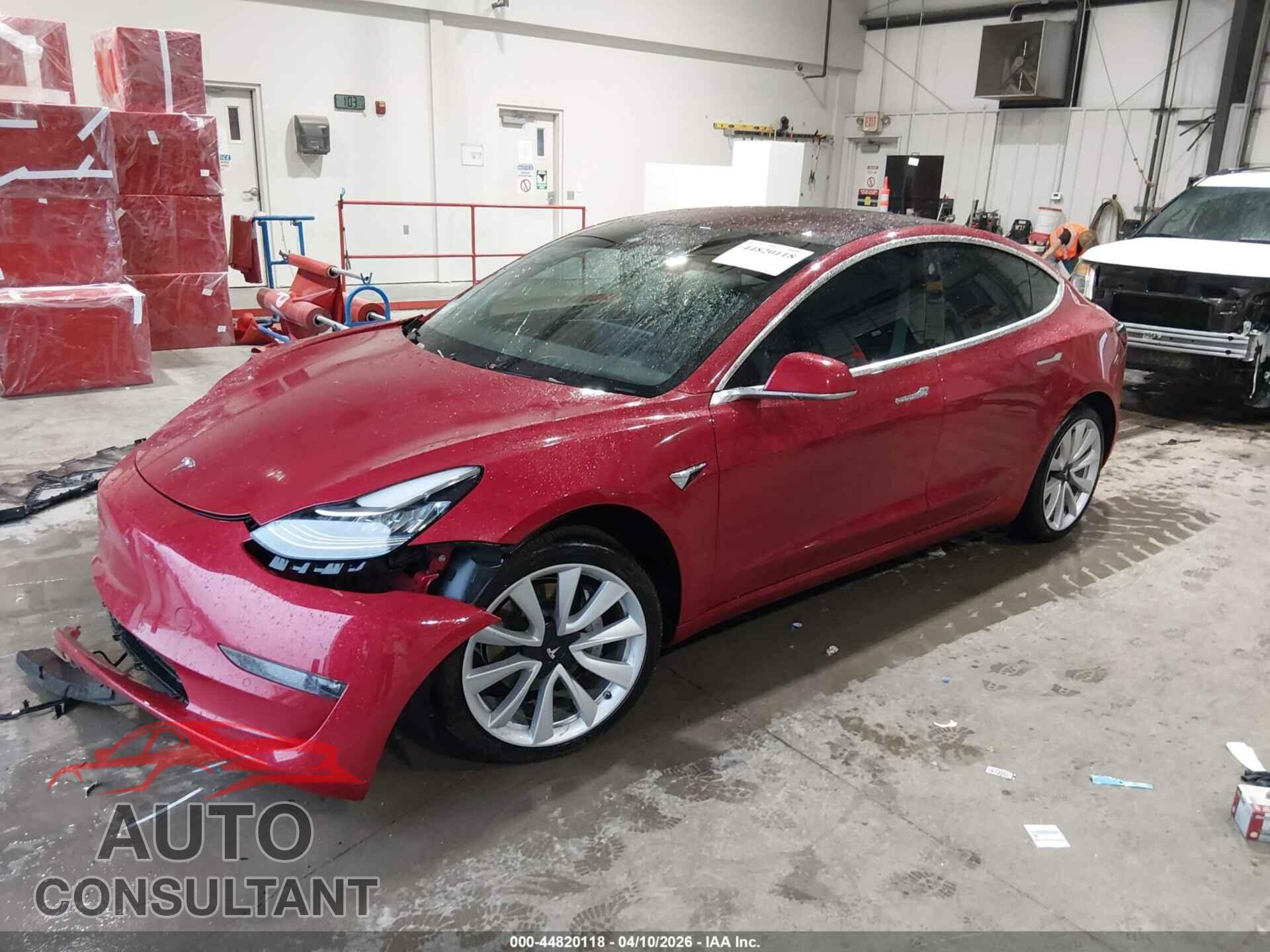 TESLA MODEL 3 2018 - 5YJ3E1EA7JF015491