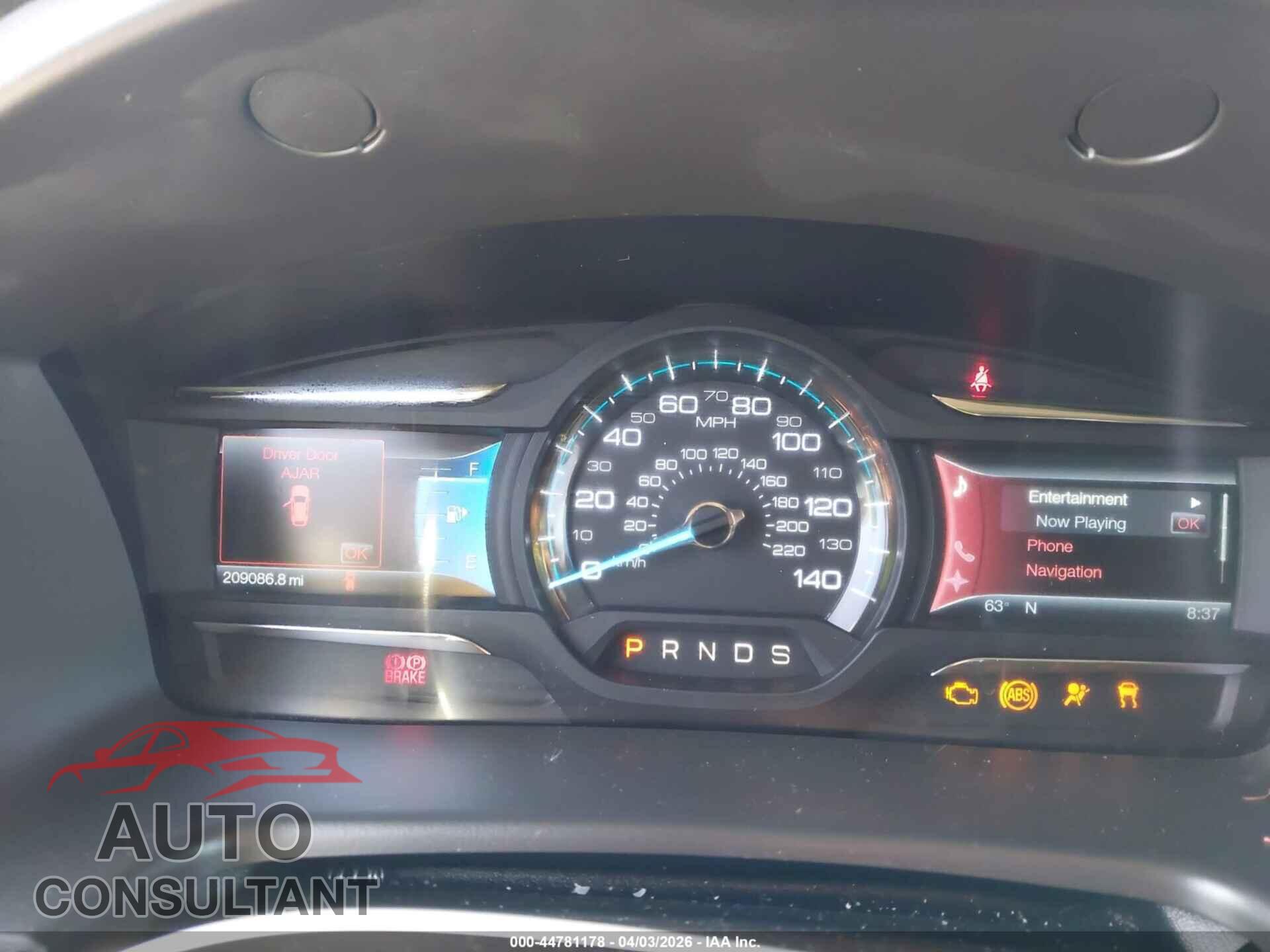 FORD FLEX 2013 - 2FMGK5C88DBD03180