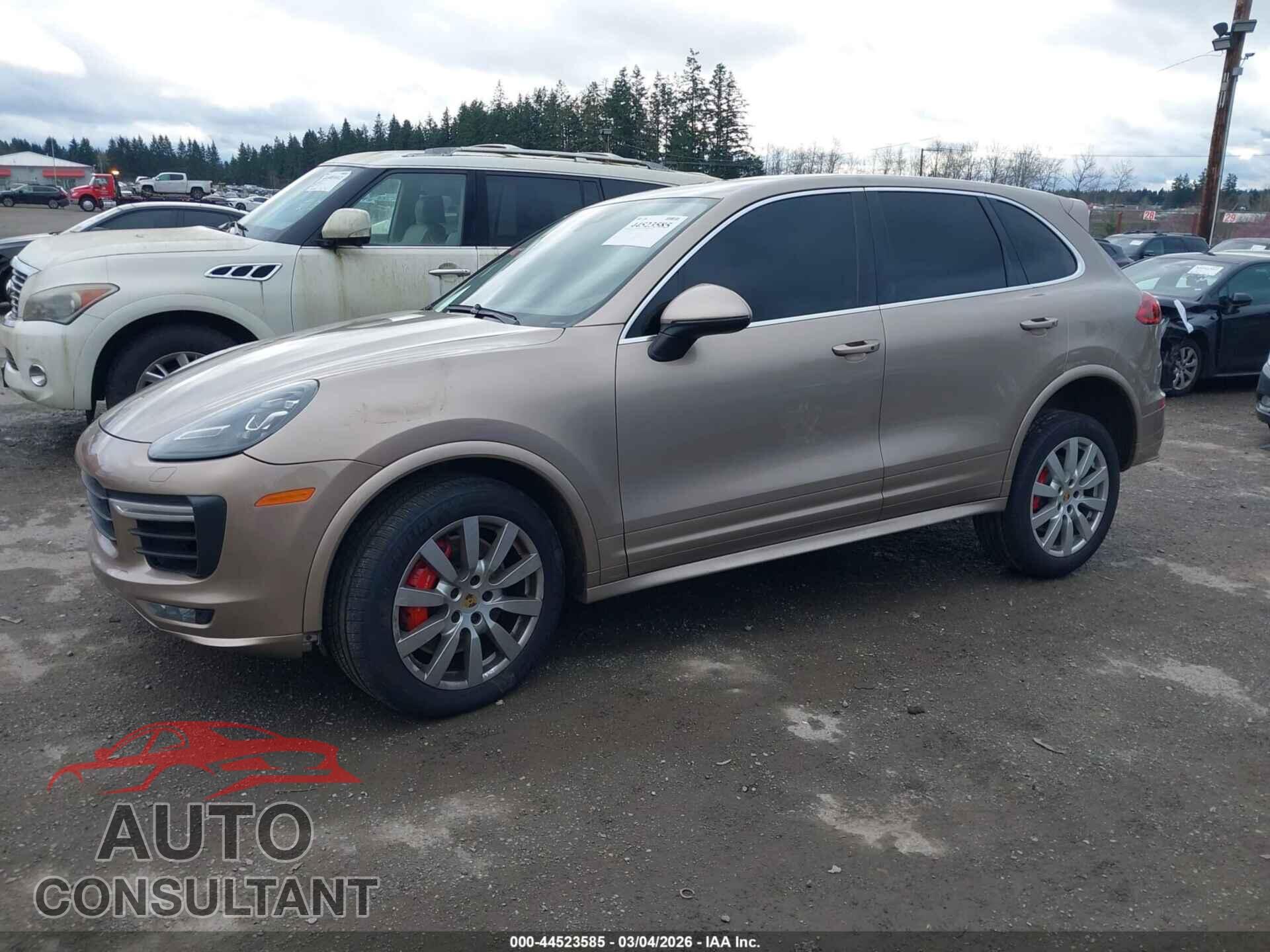 PORSCHE CAYENNE 2015 - WP1AC2A20FLA82941