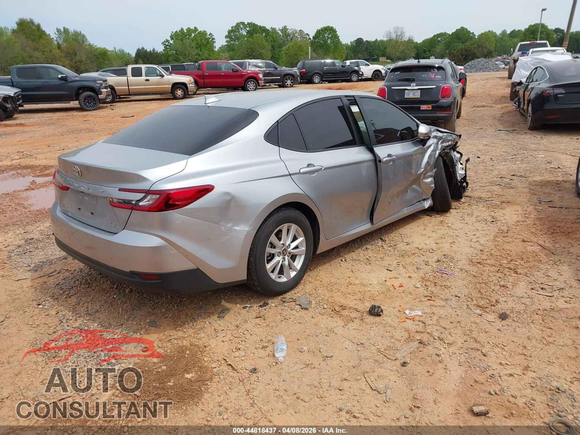 TOYOTA CAMRY 2025 - 4T1DAACK3SU166375