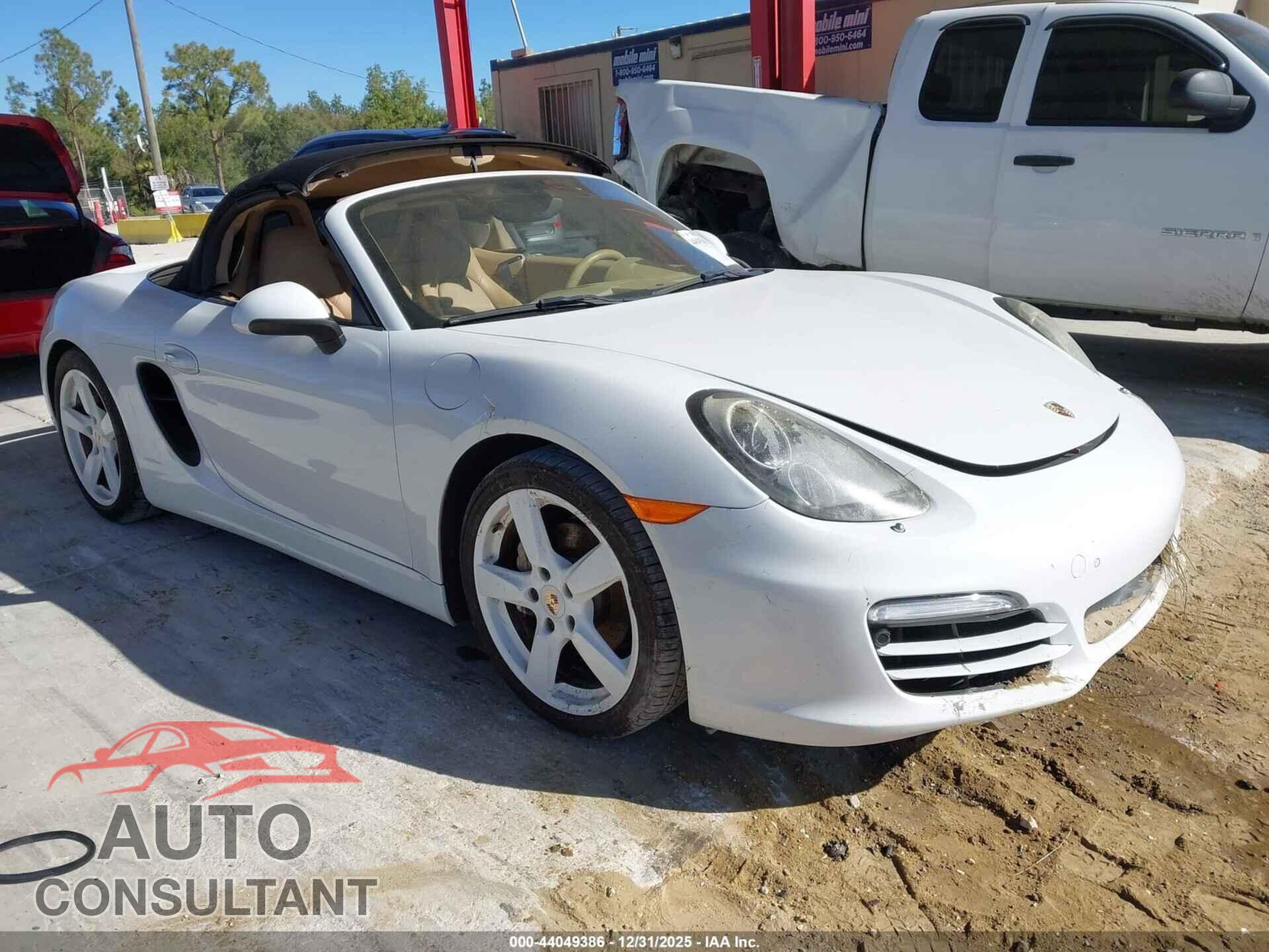 PORSCHE BOXSTER 2014 - WP0CA2A85EK120477