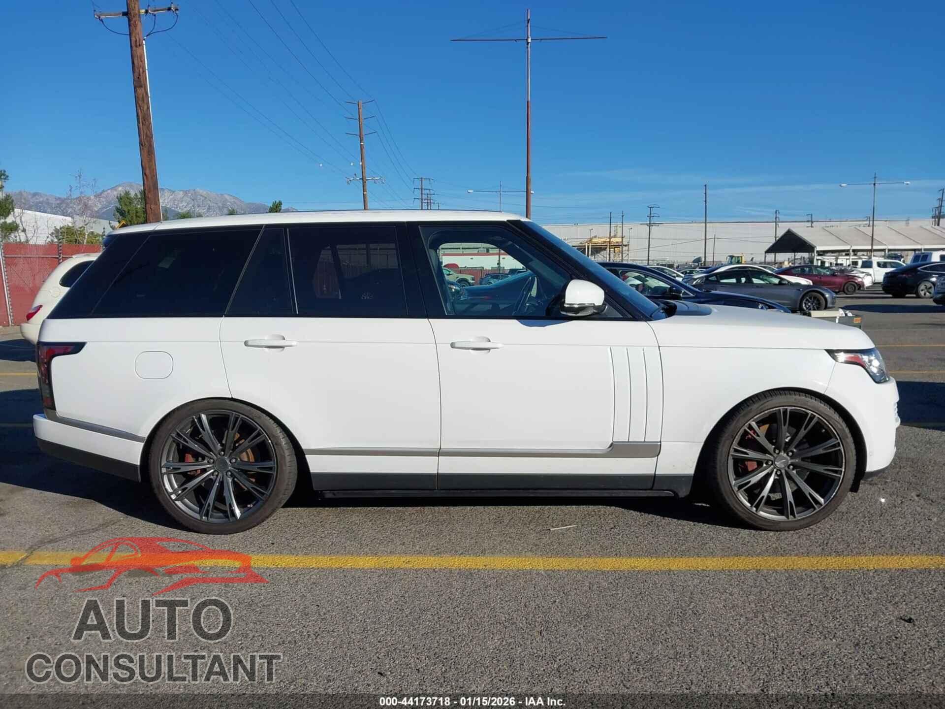 LAND ROVER RANGE ROVER 2013 - SALGS2DF8DA106417