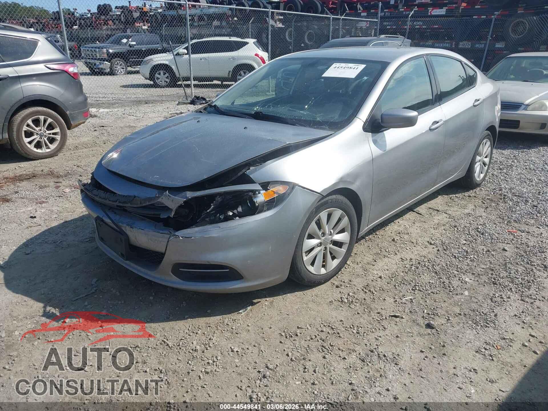 DODGE DART 2014 - 1C3CDFBB2ED894686
