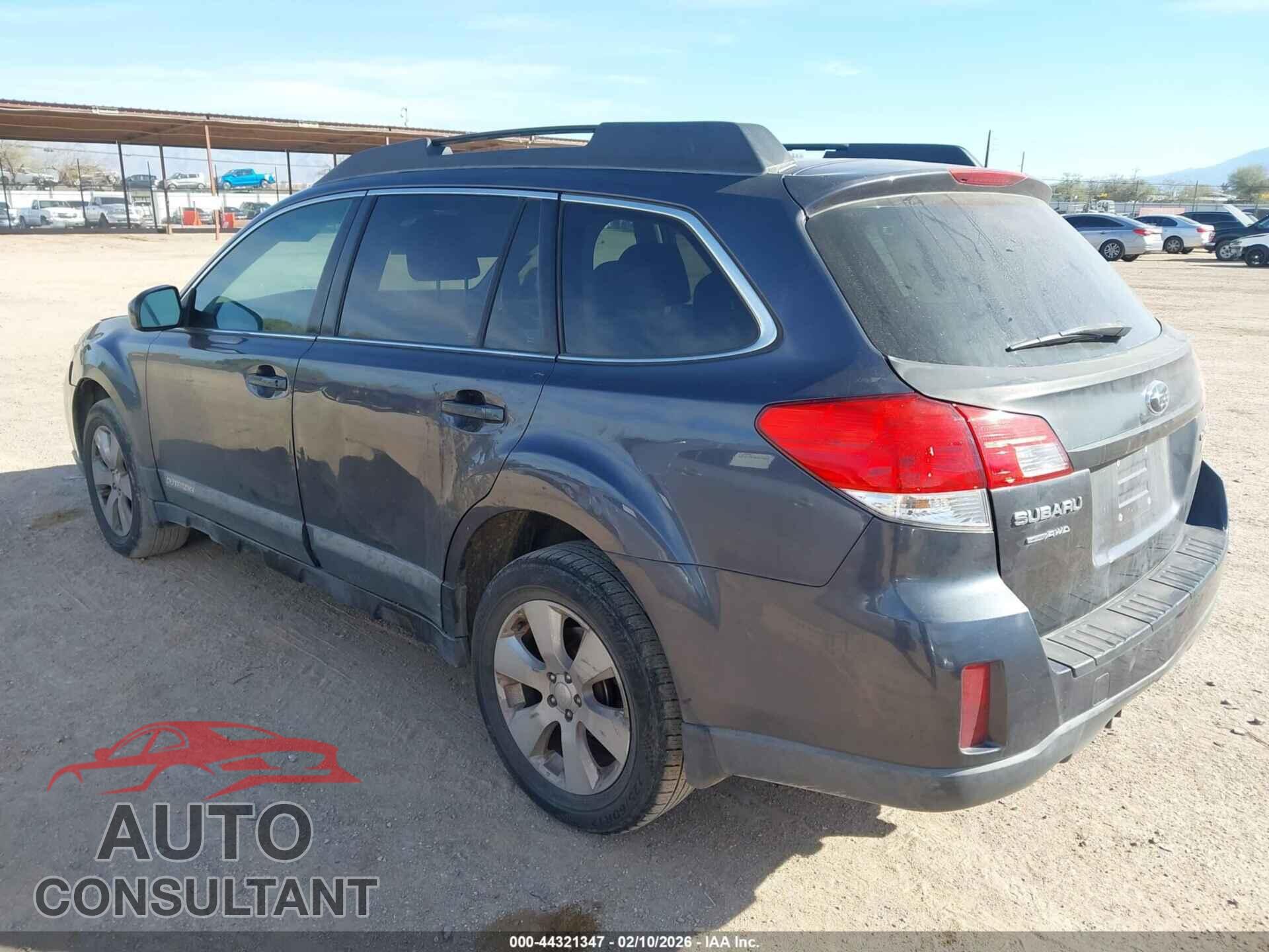 SUBARU OUTBACK 2010 - 4S4BRBFC7A3329169