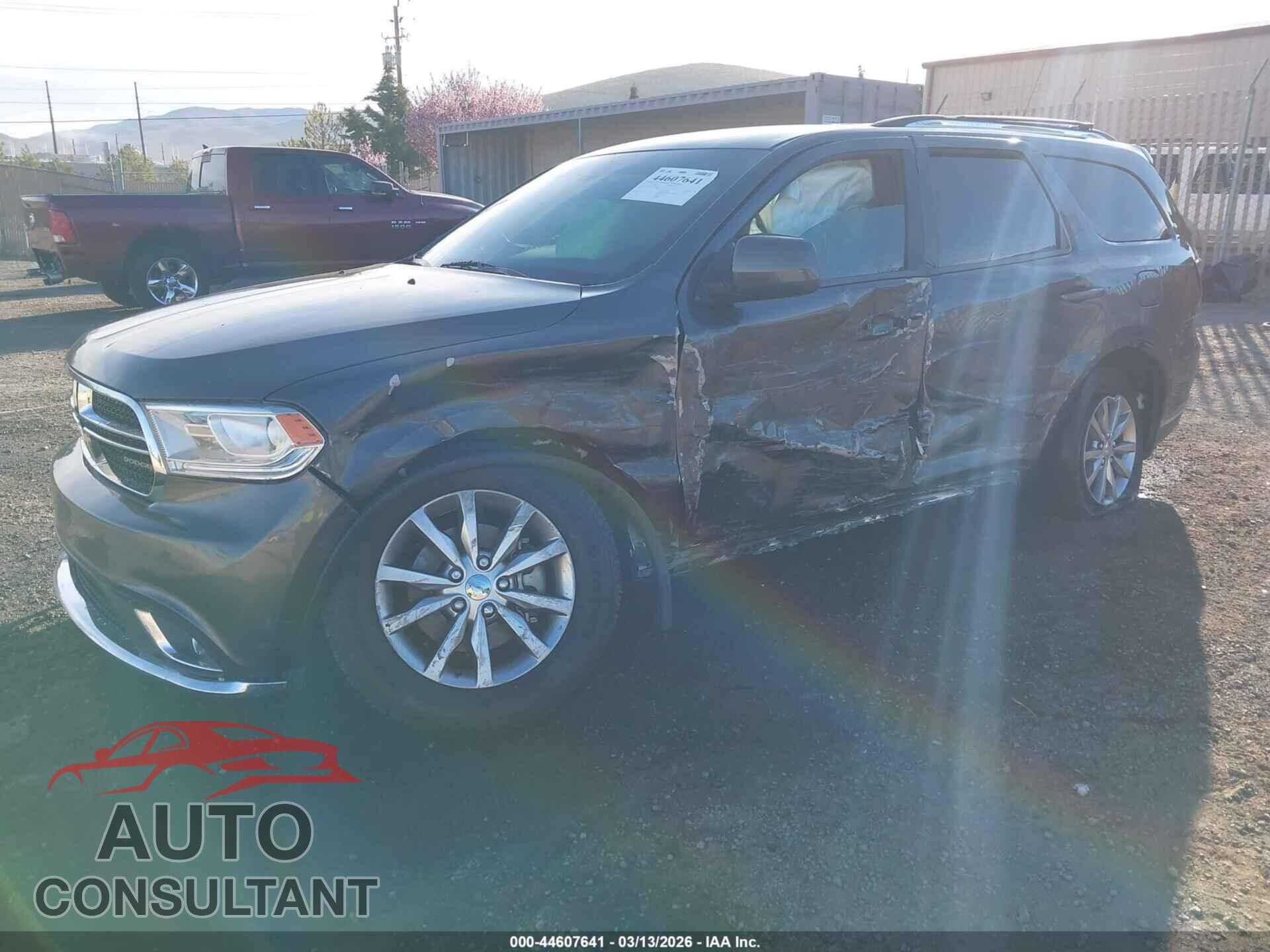 DODGE DURANGO 2017 - 1C4RDJAGXHC857532