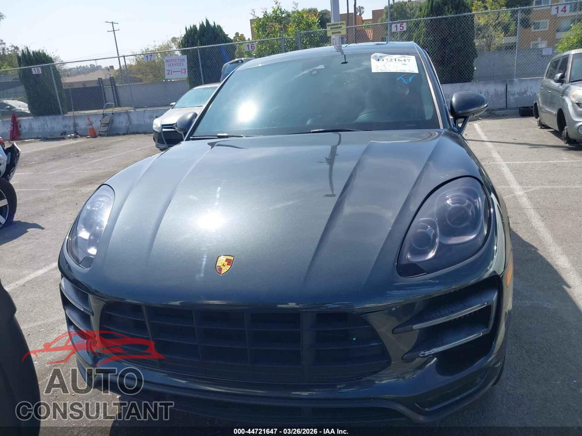PORSCHE MACAN 2017 - WP1AF2A53HLB60455