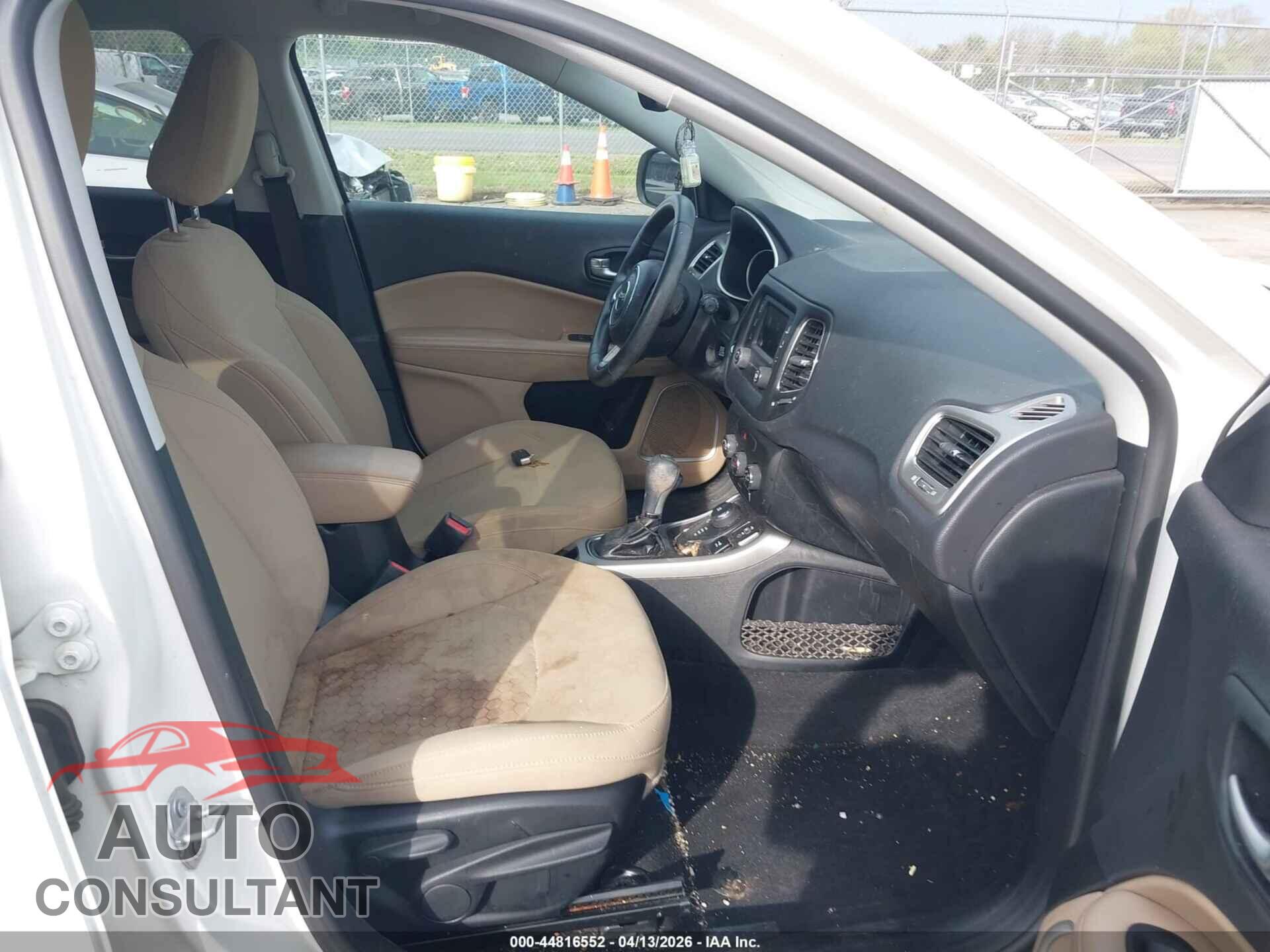 JEEP NEW COMPASS 2017 - 3C4NJDAB2HT642647